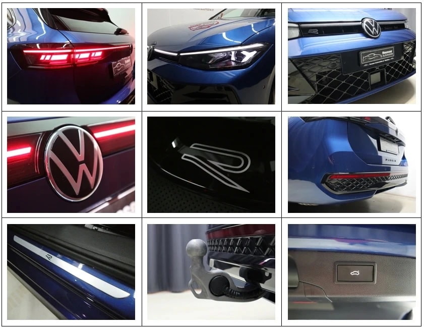 VW Passat Variant 2.0 TSI 4Motion DSG R-Line - Black Style - Panorama - Leder - Navi - Sitzbelüftung - AHK - 360° Kamera - 266 PS-image-15