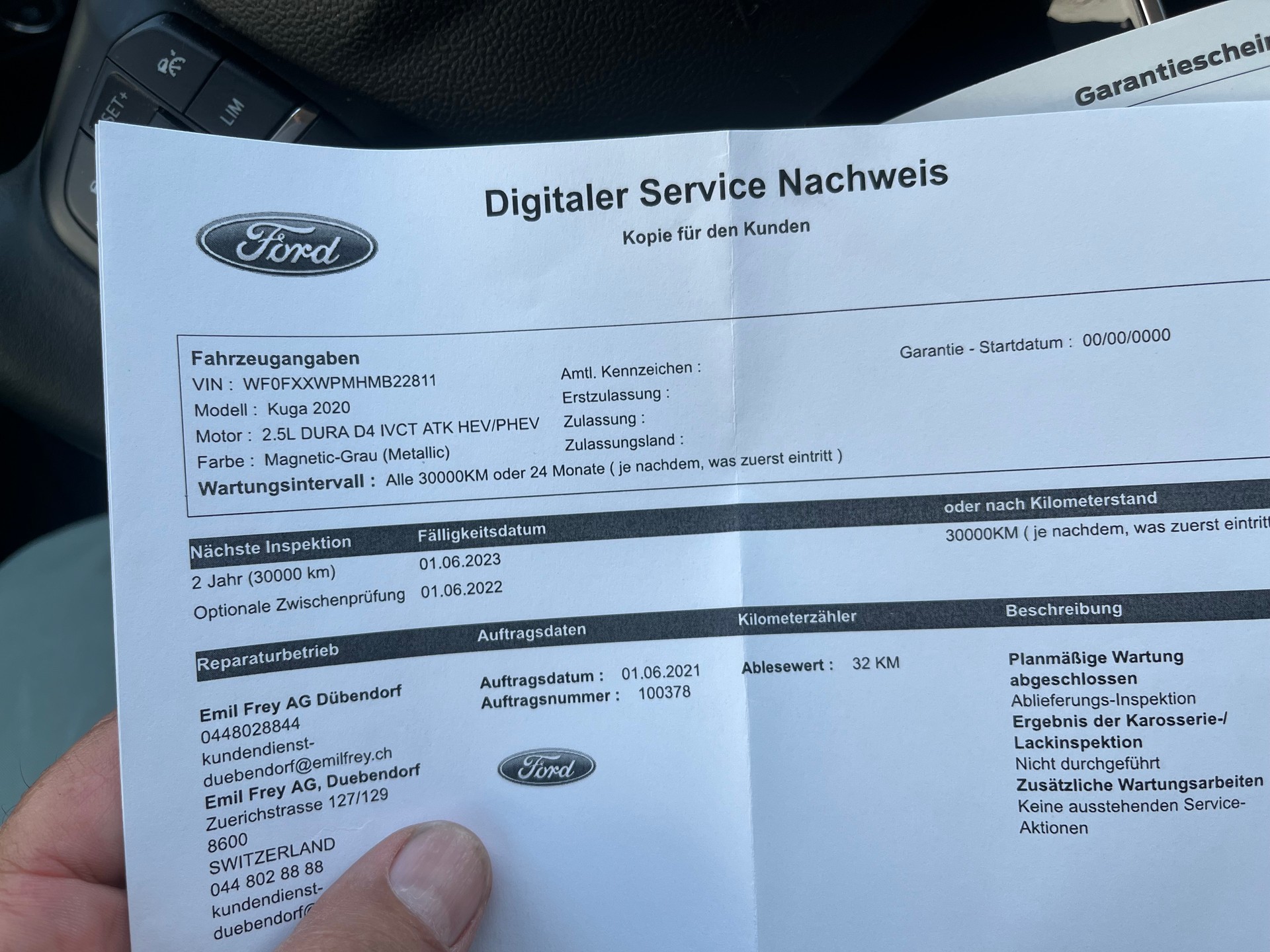 FORD Kuga 2.5 PHEV Cool & Connect 2WD-image-15