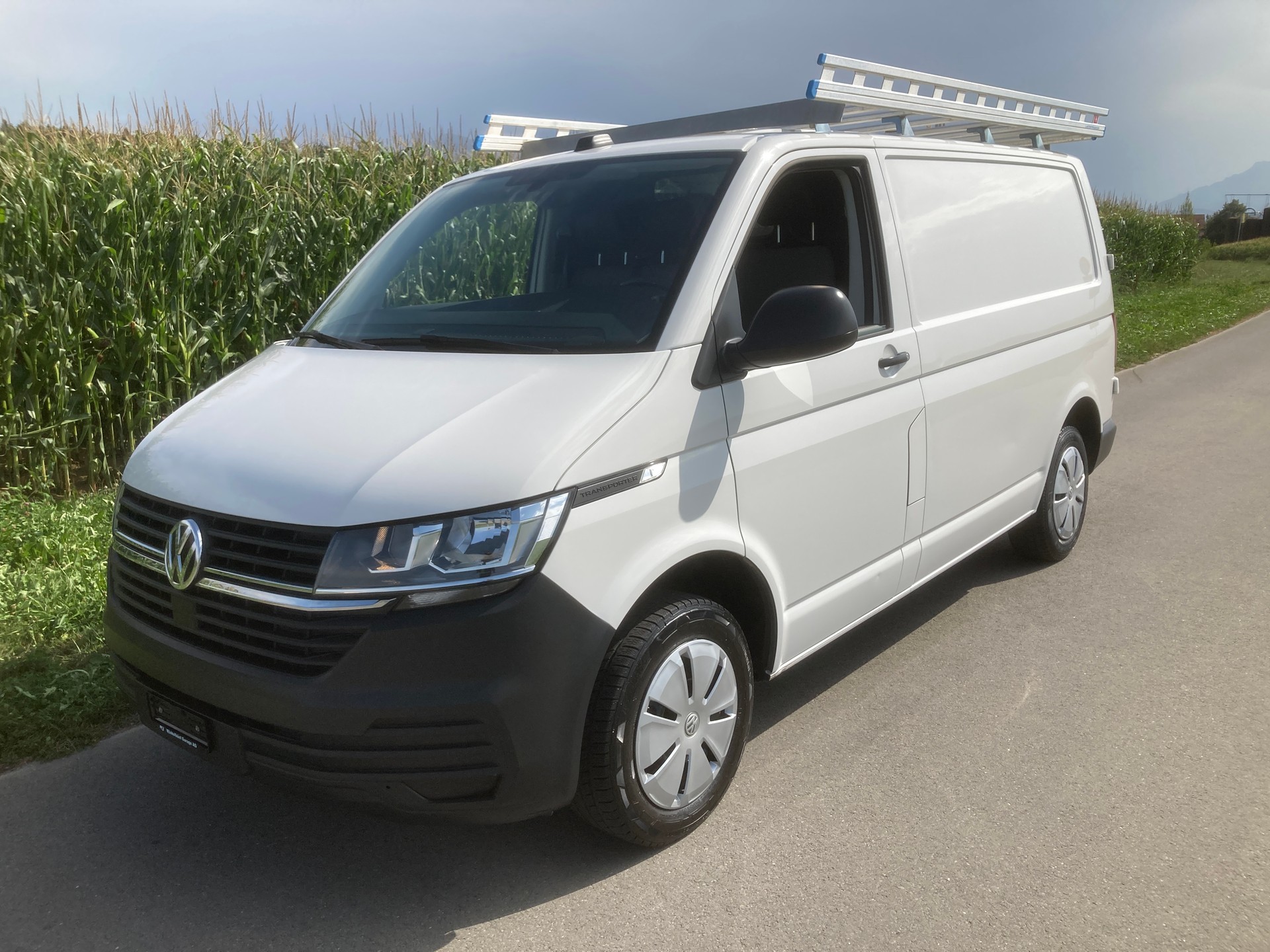 VW T6.1 2.0 TDI mit Dachträger und Anhängerkupplung-image-0