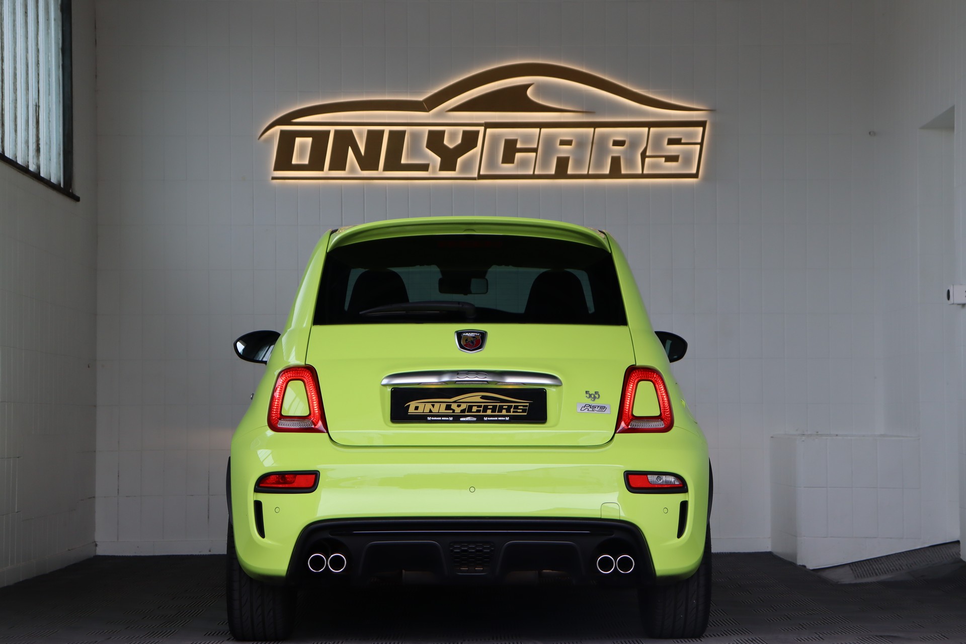 FIAT 595 1.4 16V TURBO ABARTH PISTA * GIFTGRÜN * CH-FAHRZEUG * 70TH-ANNIVERSARY *-image-6