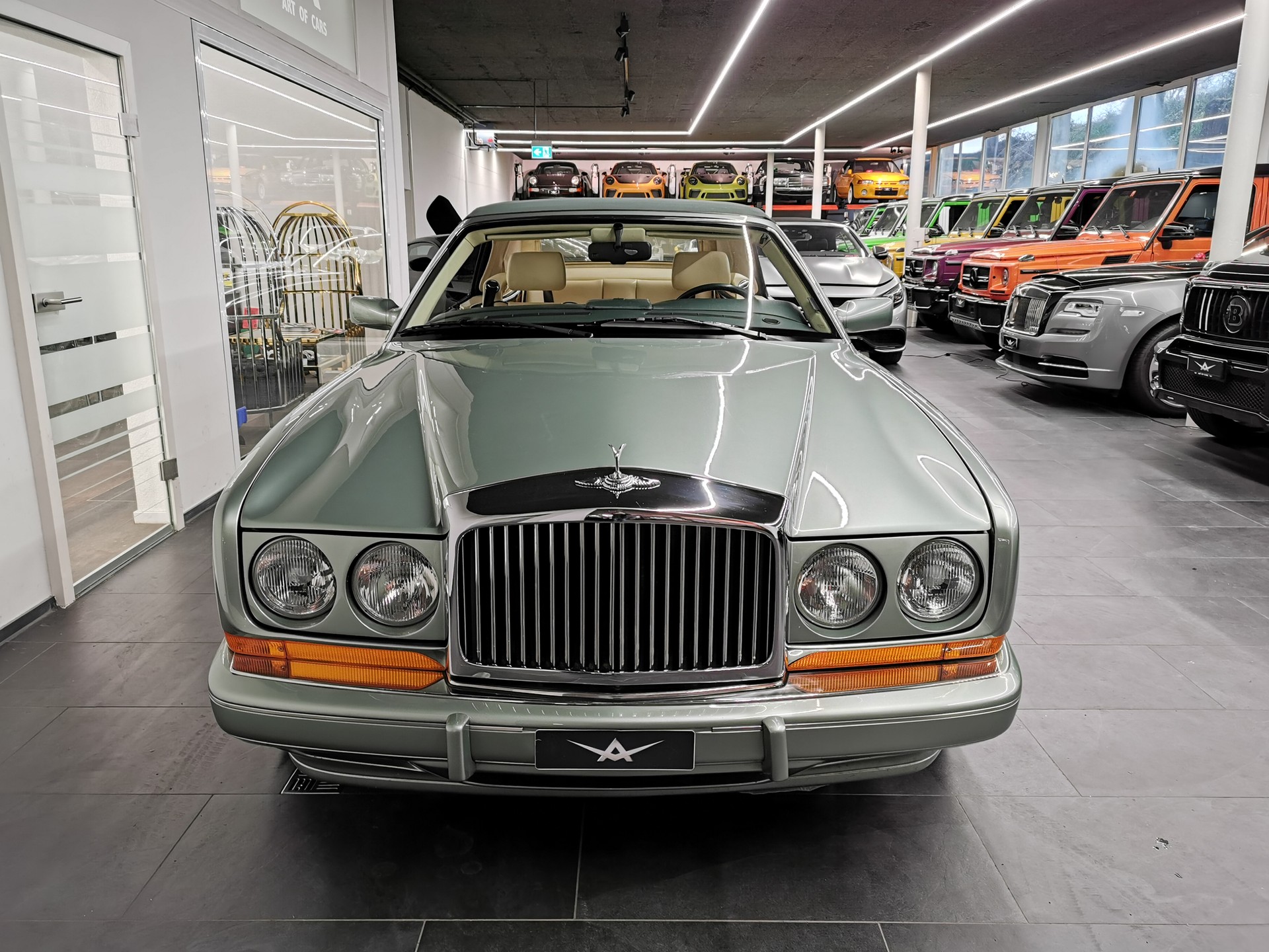 BENTLEY AZURE 1. SERIE OHNE ELEKTRONIK VOLL PERFEKT AB VETERANENPRÜFUNG OLDTIMER AURORA GRÜN AB SERVICE NÄCHSTE MFK IN 7 JAHREN!-image-11