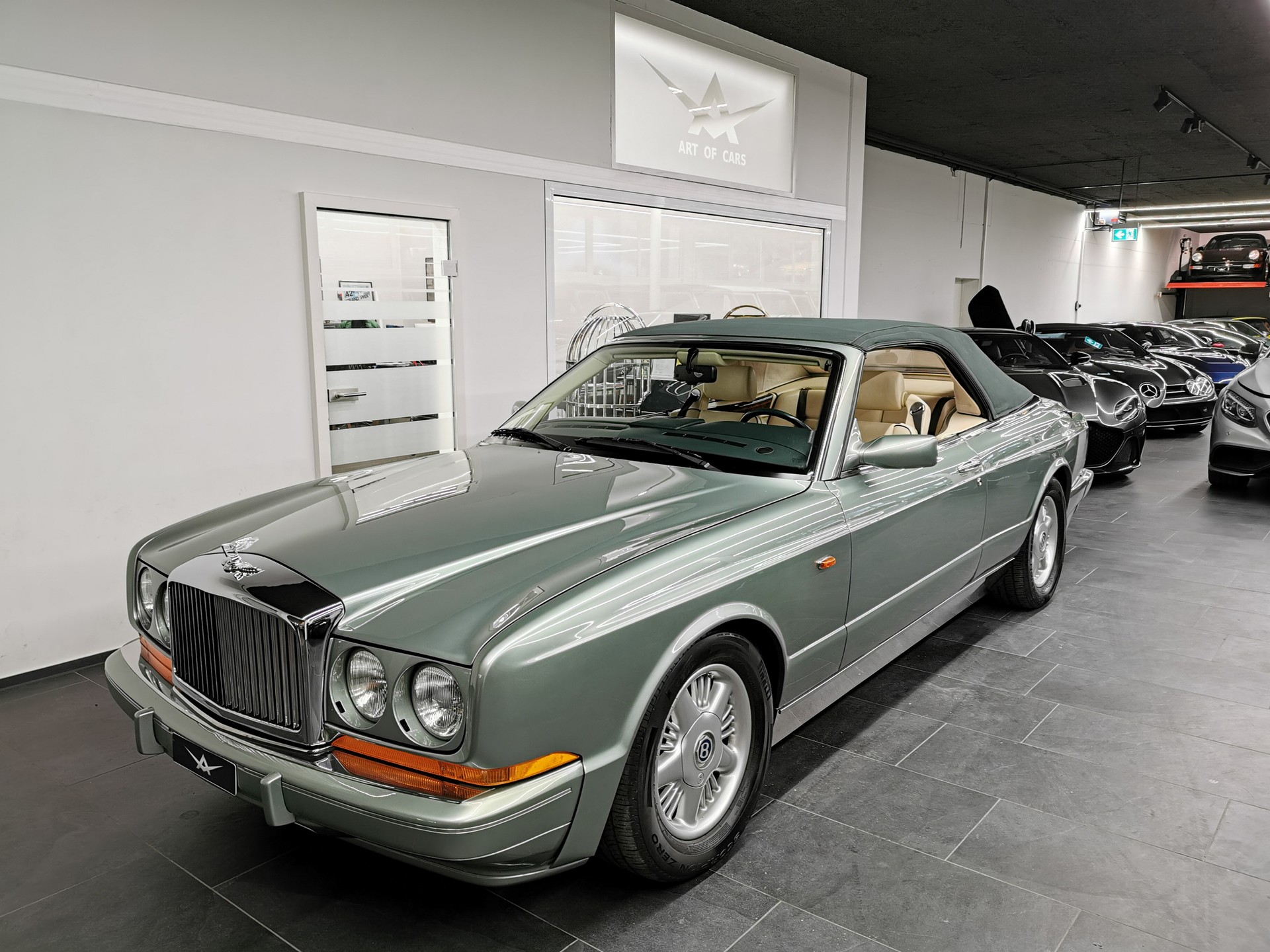 BENTLEY AZURE 1. SERIE OHNE ELEKTRONIK VOLL PERFEKT AB VETERANENPRÜFUNG OLDTIMER AURORA GRÜN AB SERVICE NÄCHSTE MFK IN 7 JAHREN!-image-10