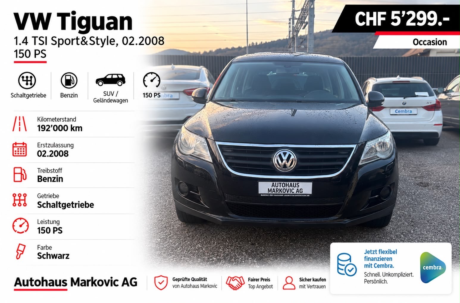 VW Tiguan 1.4 TSI Sport&Style-image-0
