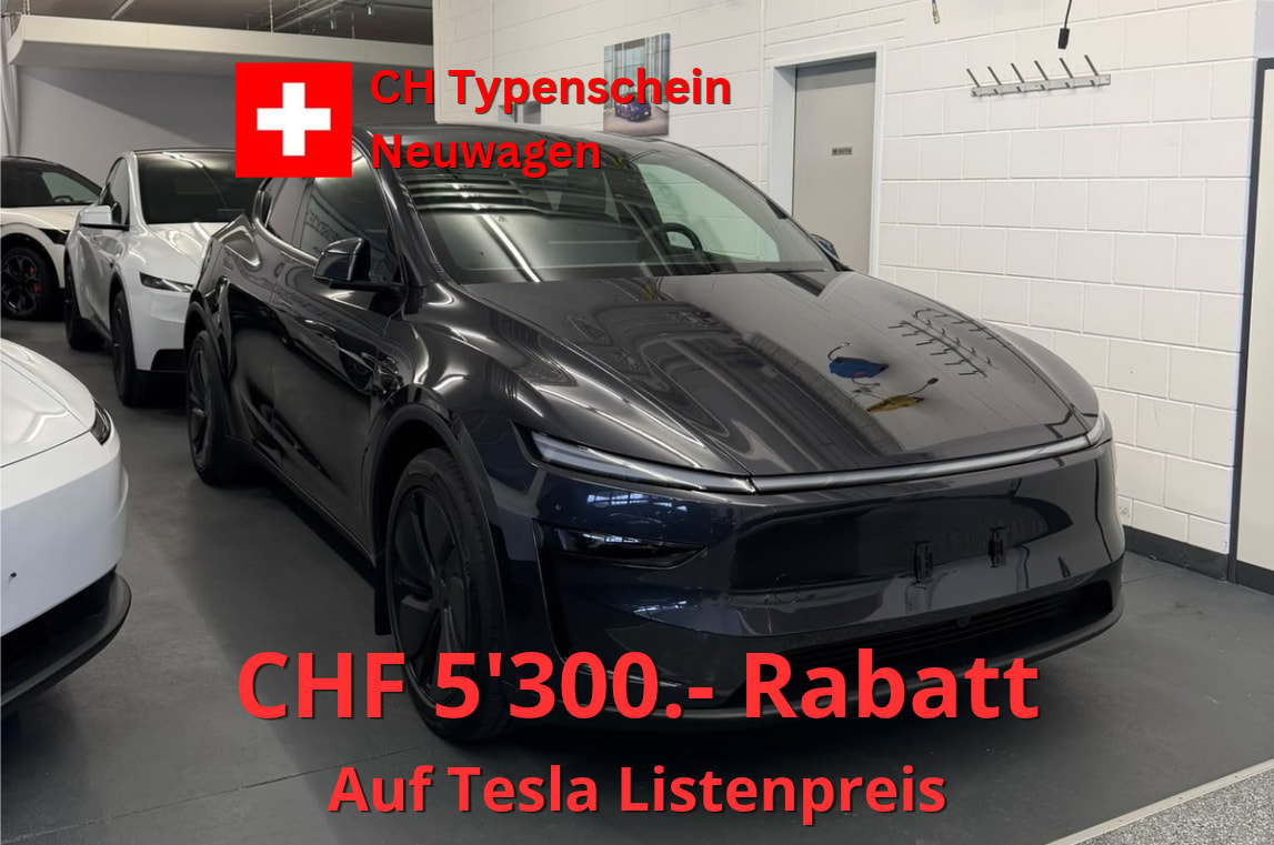 TESLA Model Y Long Range Premium AWD, CH Typenschein, Anhängerkupplung, Stealth Grey-image-0