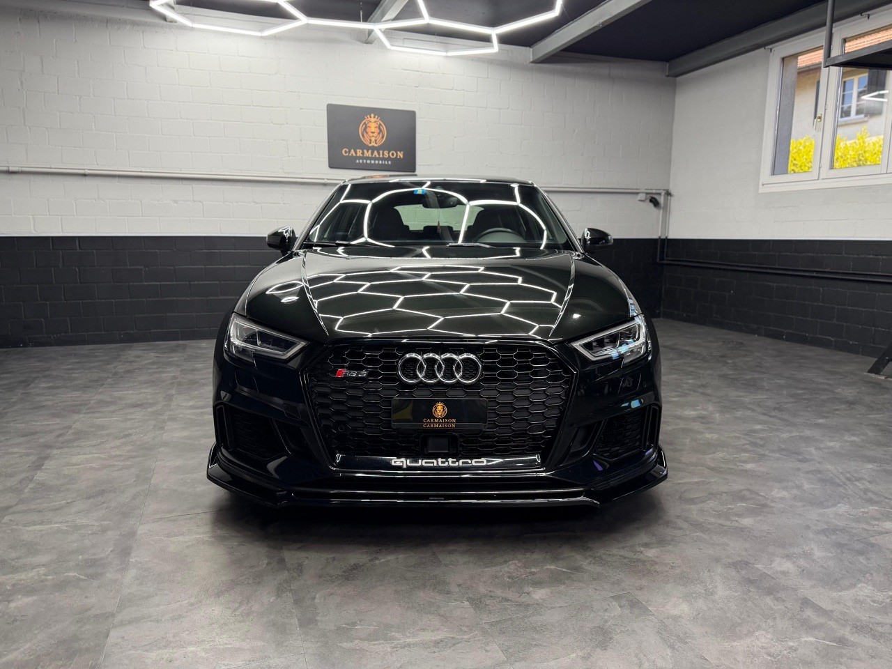 AUDI RS3 Sportback 2.5 TSI quattro | ABT | Pantherschwarz Met | Remus Auspuff ohne OPF | ACC | Schiebedach | Rückfahrkamera | CH-FZ-image-1