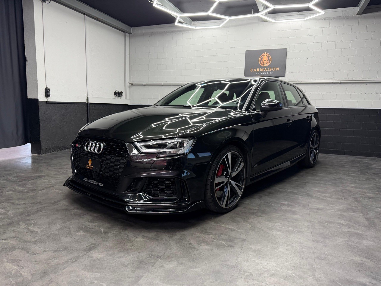 AUDI RS3 Sportback 2.5 TSI quattro | ABT | Pantherschwarz Met | Remus Auspuff ohne OPF | ACC | Schiebedach | Rückfahrkamera | CH-FZ-image-2