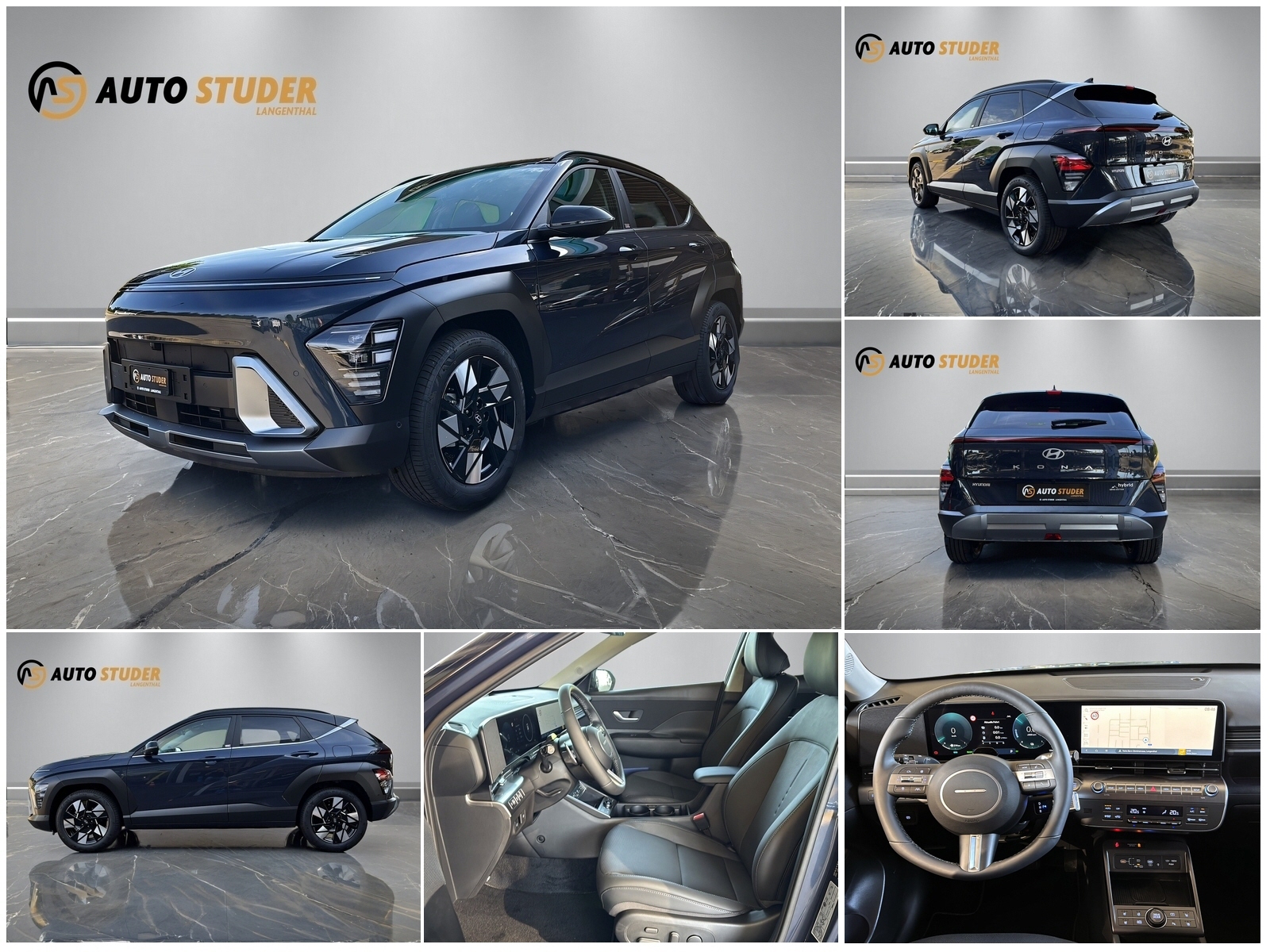 HYUNDAI Kona 1.6 GDi Hybrid Vertex Swiss Edition-image-0