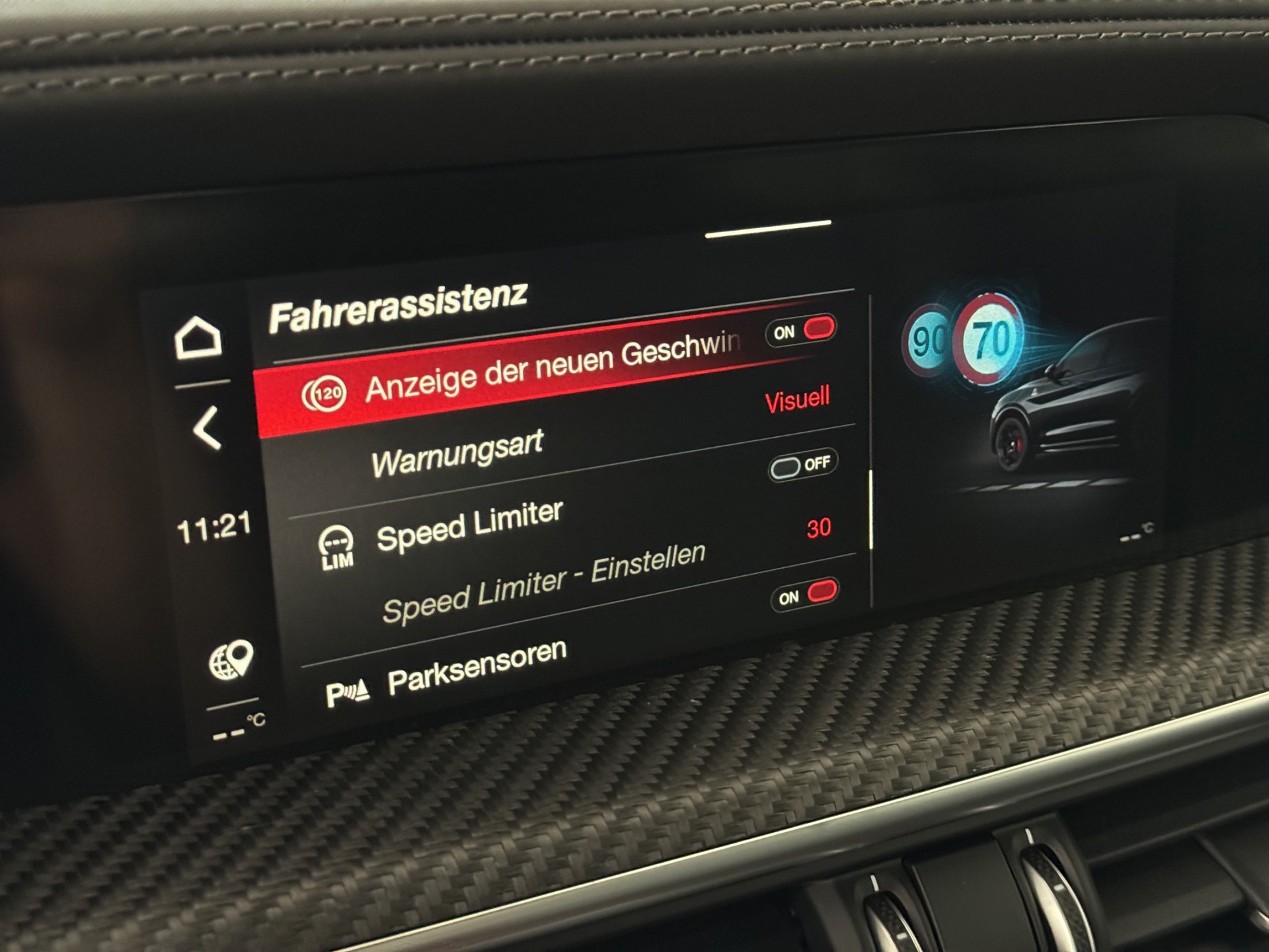 ALFA ROMEO Stelvio 2.9 V6 Quadrifoglio Sky Q4 AT8 "520 PS-Panoramadach"-image-21