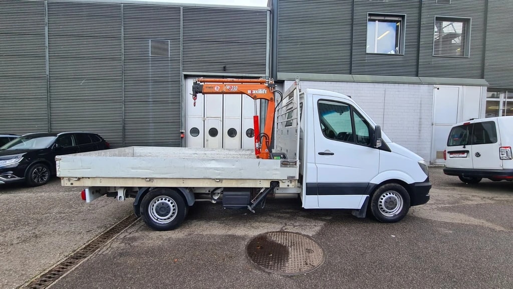 MERCEDES-BENZ Sprinter 316 CDI Standard ** 3-Plätzer ** Brücke mit Ladekran ** Anh-Kupplung **-image-7