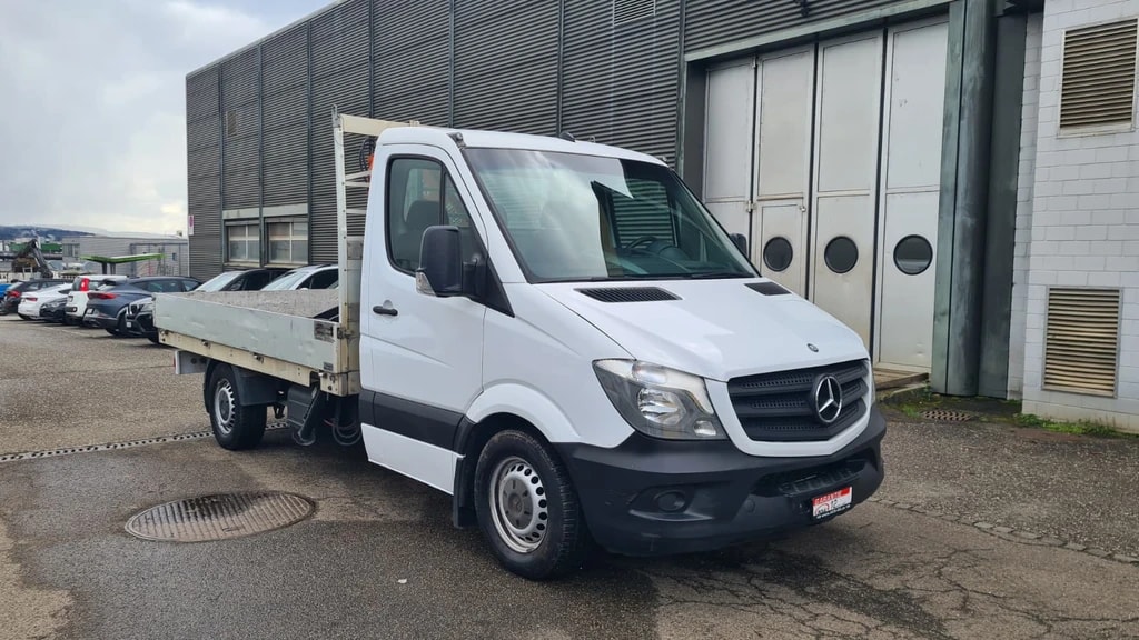 MERCEDES-BENZ Sprinter 316 CDI Standard ** 3-Plätzer ** Brücke mit Ladekran ** Anh-Kupplung **