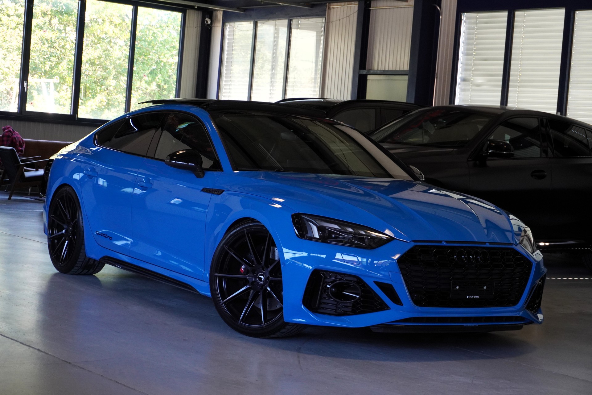 AUDI RS5 Sportback 2.9 TFSI quattro tiptronic // Barracuda Wheels 21'' // H&R Gewindefedern // Turboblau //-image-0
