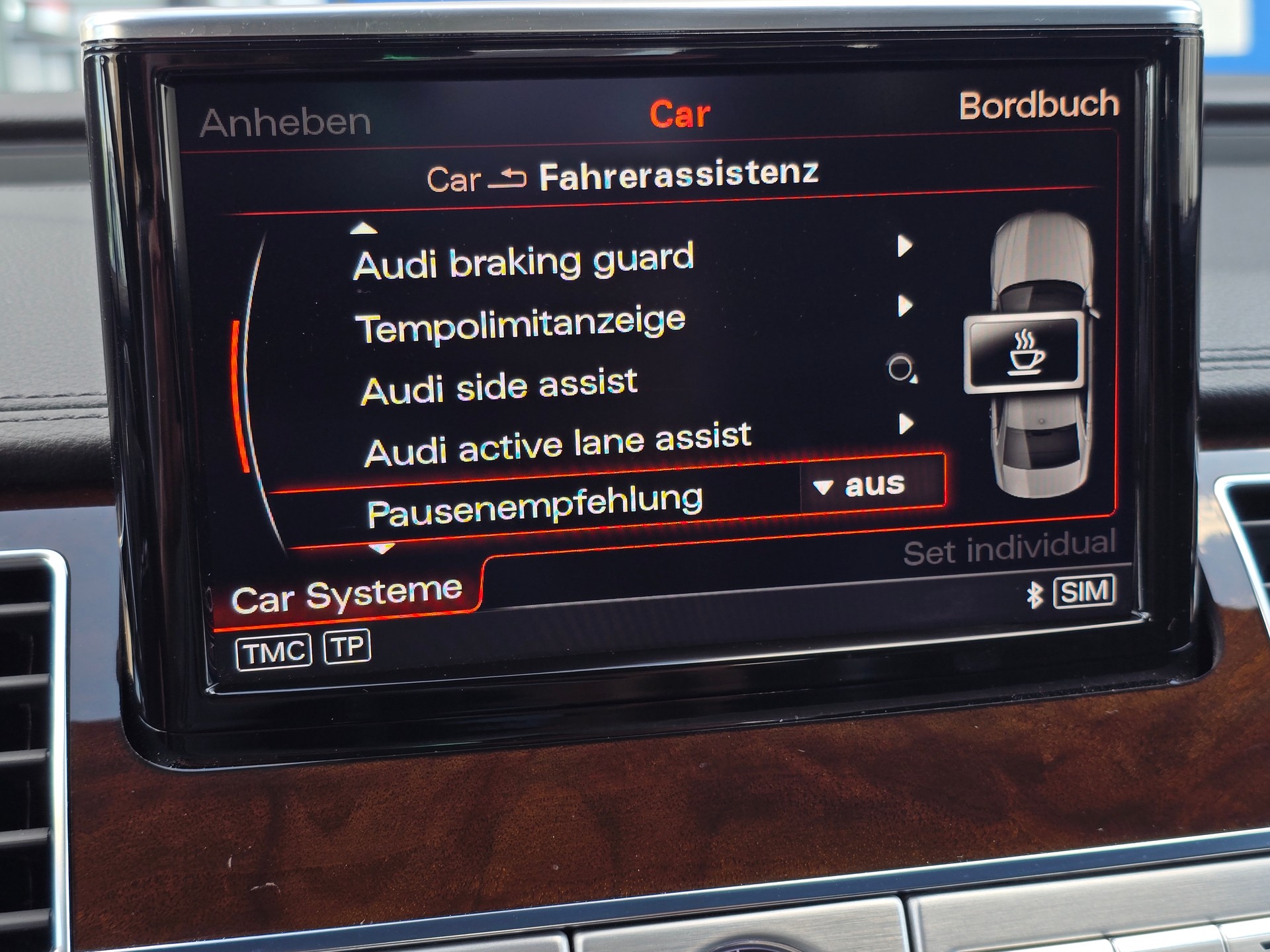 AUDI A8 4.0 TFSI V8 quattro tiptronic Luftfederung, BANG & OLUFSEN, Alcantara Dachhimmel, Matrix-image-17