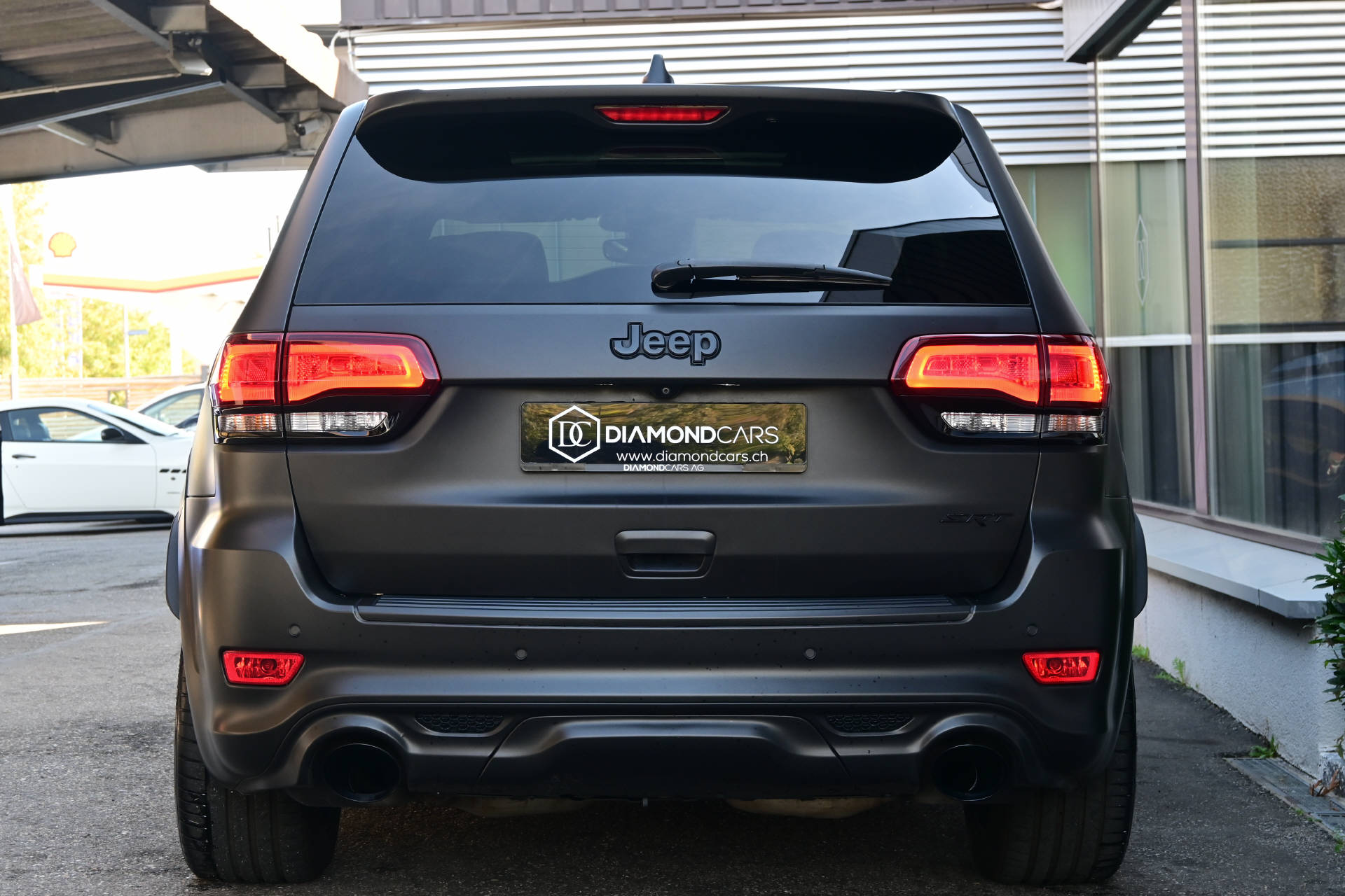 JEEP Grand Cherokee 6.4 V8 HEMI SRT8 *Matt Black*Carbon Interieur*-image-7
