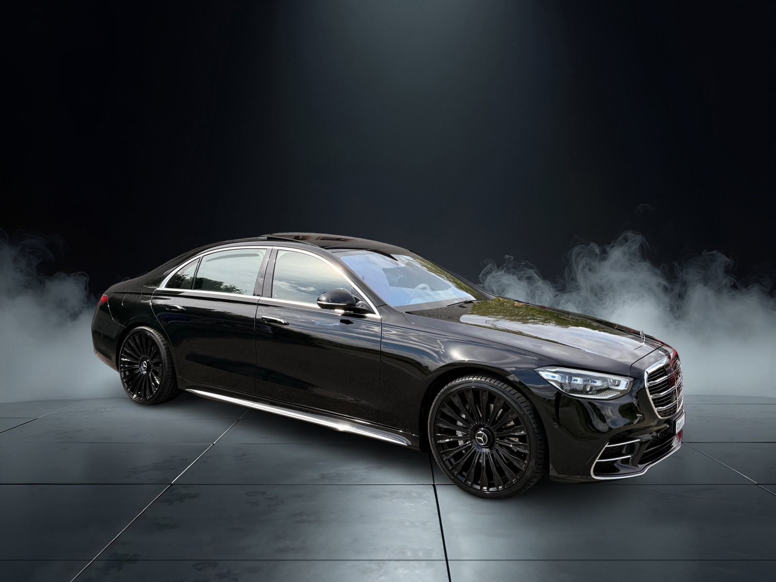 MERCEDES-BENZ S 350 d L 4Matic AMG Line Chauffeur Paket & 22Zoll-image-1