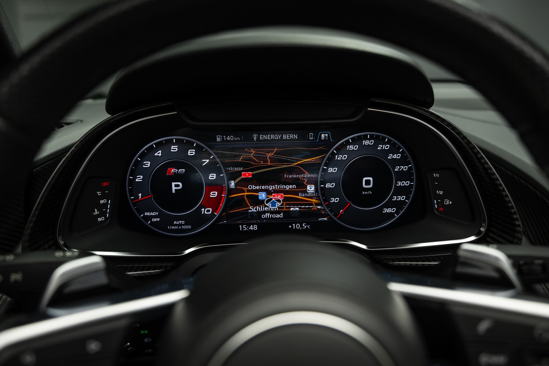 AUDI AUDI * R8 SPYDER 5.2 QUATTRO * EINZELSTÜCK IN AUDI EXCLUSIVE MICROMMATAGRÜN & CARBON INNEN & AUSSEN * LEASING AB 720.- *-image-25