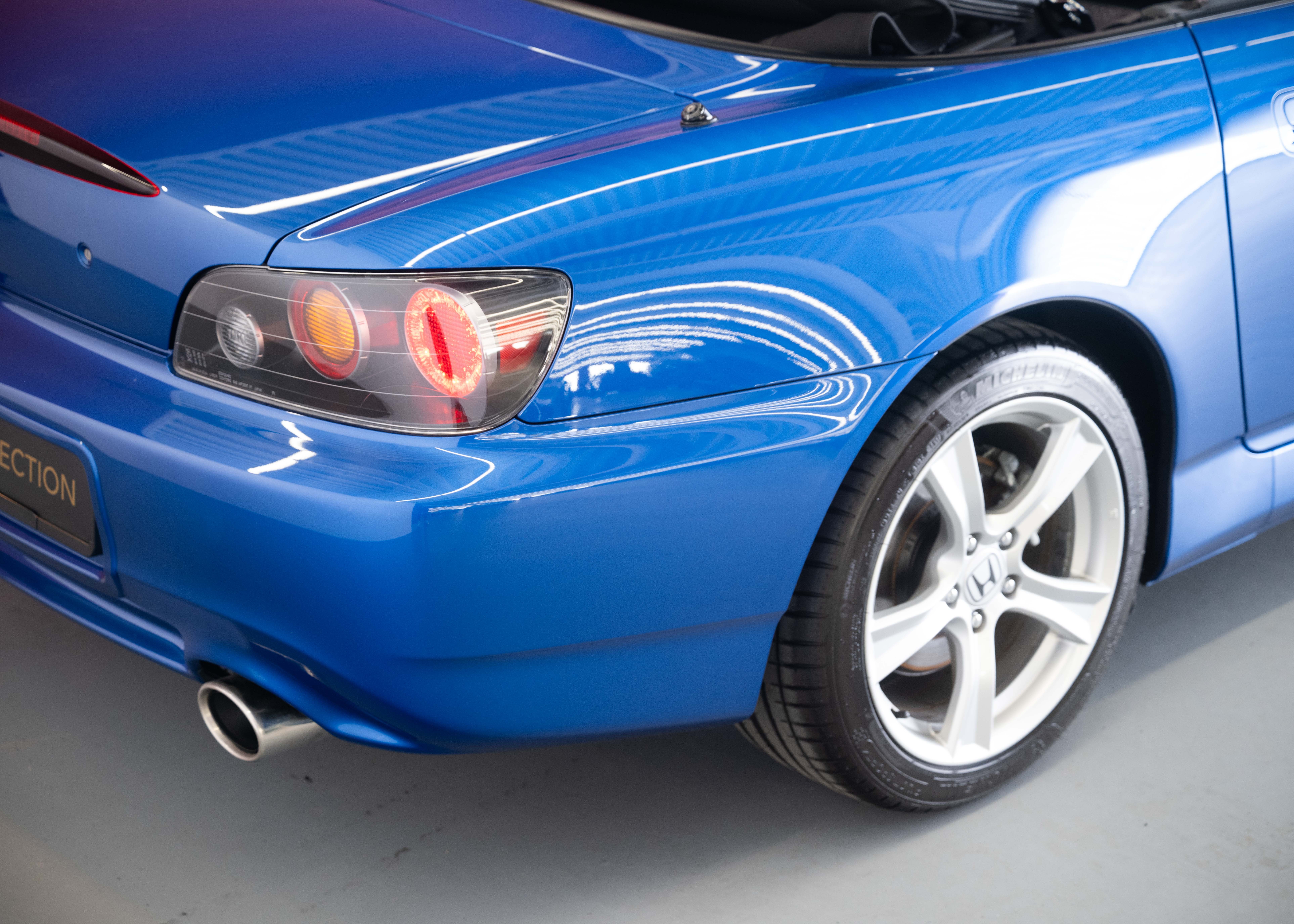 Image HONDA S2000 S2000 Bermuda Blue (Facelift, Swiss car, 2nd hand, certified very low mileage, full service history, 1st paint)