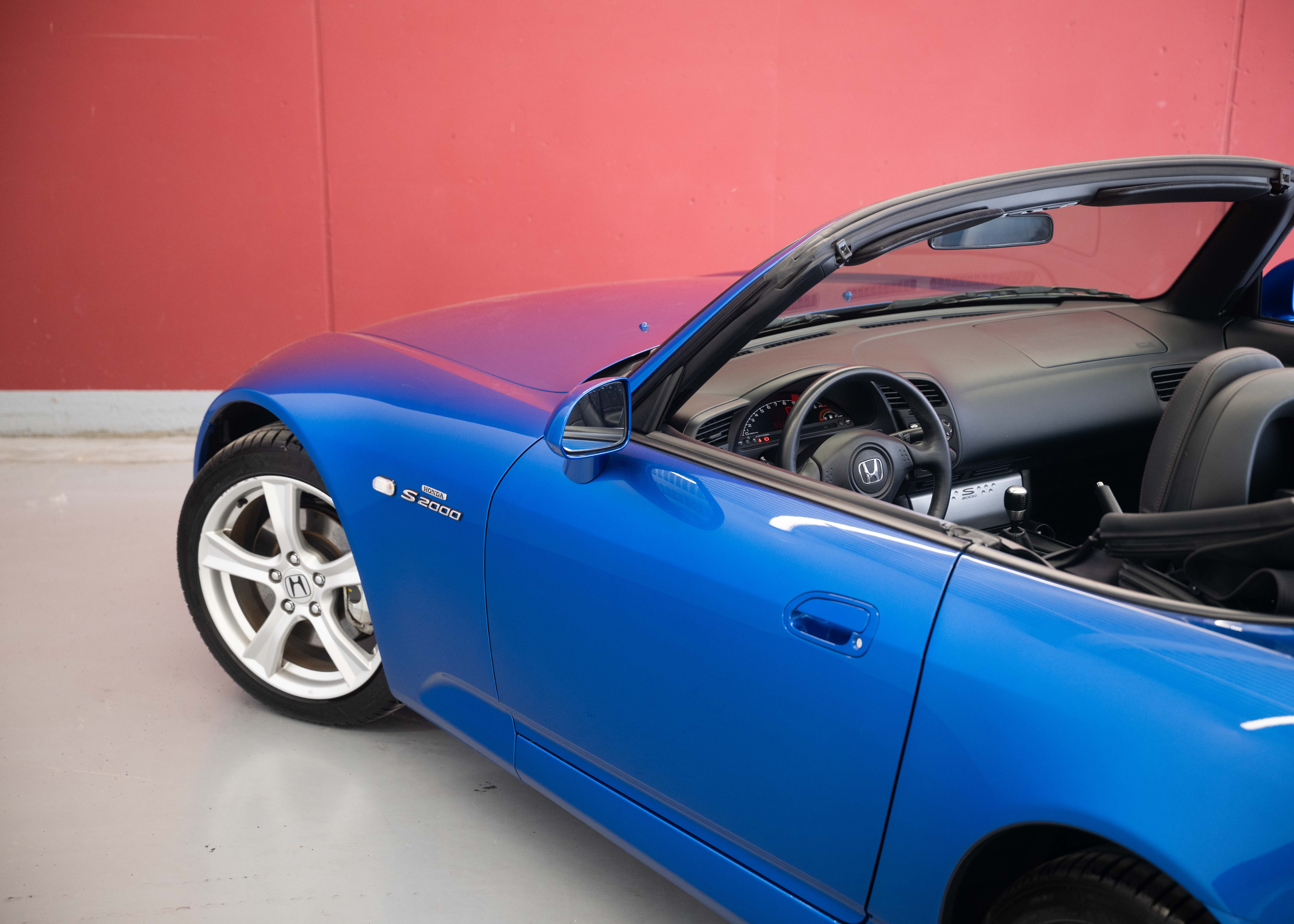 Image HONDA S2000 S2000 Bermuda Blue (Facelift, Swiss car, 2nd hand, certified very low mileage, full service history, 1st paint)