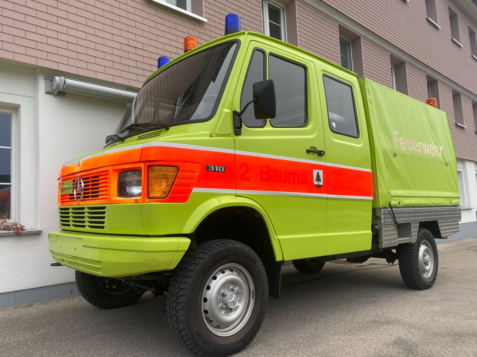 MERCEDES-BENZ 310 4x4 Untersetzung Puch