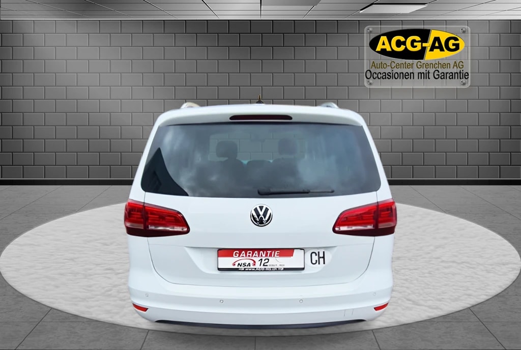 VW Sharan 2.0 TDI BMT Highline 4Motion DSG ** Alcantara-Leder ** Gr-Navi ** RF-Kamera ** ACC ** Totwinkel-Assistent ** Ab MFK-image-4
