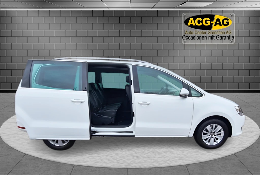 VW Sharan 2.0 TDI BMT Highline 4Motion DSG ** Alcantara-Leder ** Gr-Navi ** RF-Kamera ** ACC ** Totwinkel-Assistent ** Ab MFK-image-6