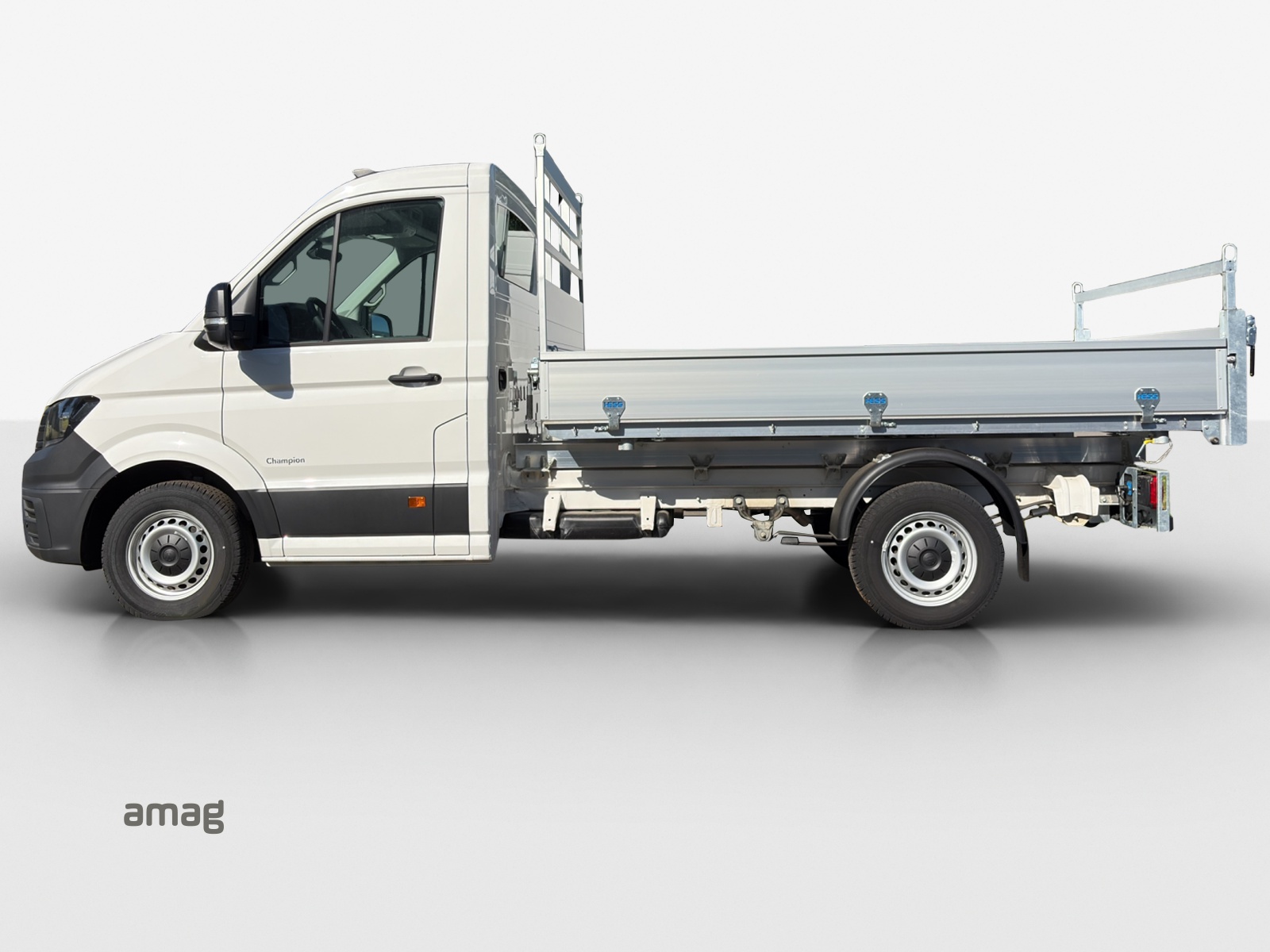 VW Crafter 35 Chassis-Kabine 3-Seiten Kipper Champion 177PS 6G RS 3640 mm
