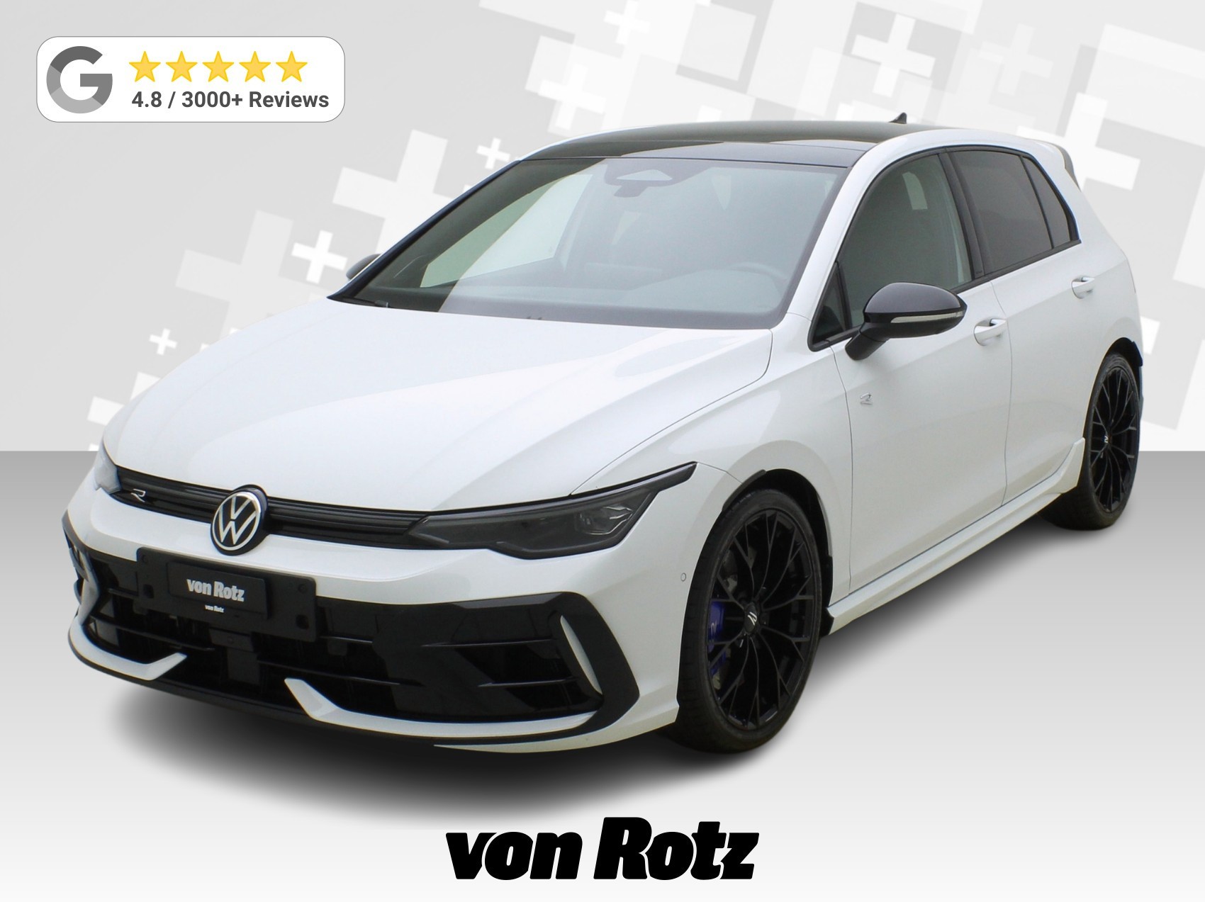 VW Golf 8.5 2.0 TSI DSG R Black Edition 4Motion **VW Werksgarantie bis 10/2030**-image-0