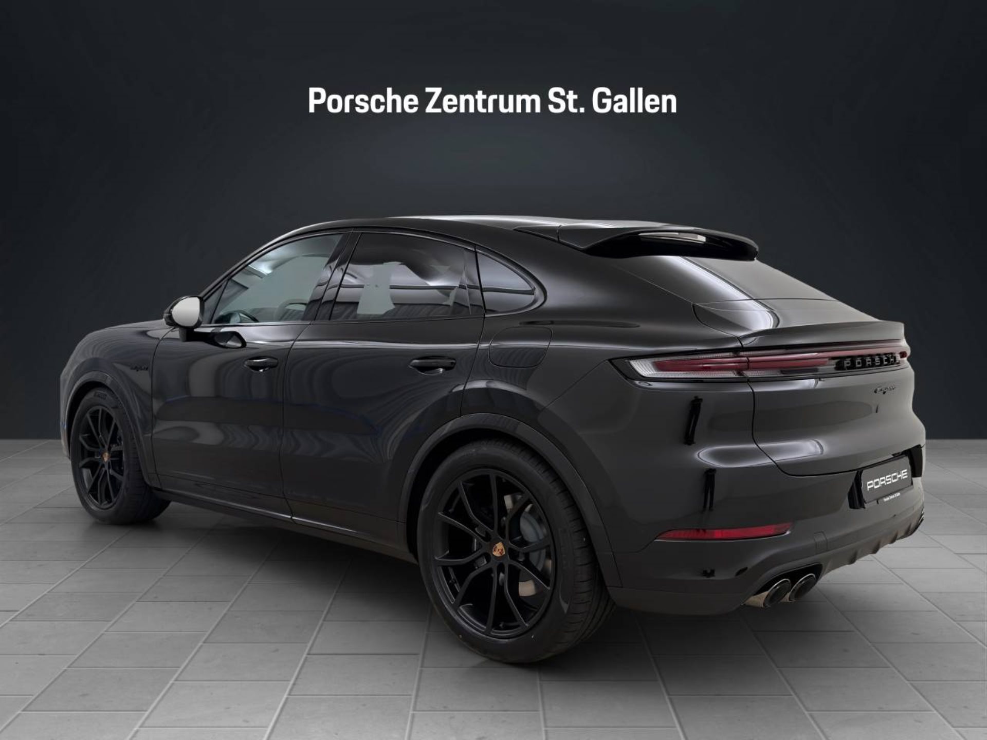 PORSCHE Cayenne E-Hybrid Coupé Black Edition-image-2