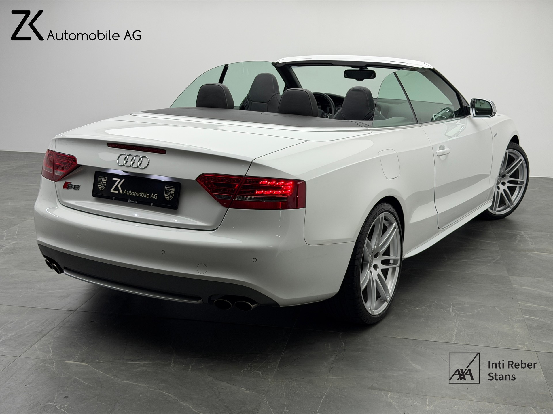 AUDI S5 Cabrio 3.0 TFSI quattro Ibis White S-tronic / RF-Kamera / Leder / Carbonpaket / B&O Soundsystem /-image-1