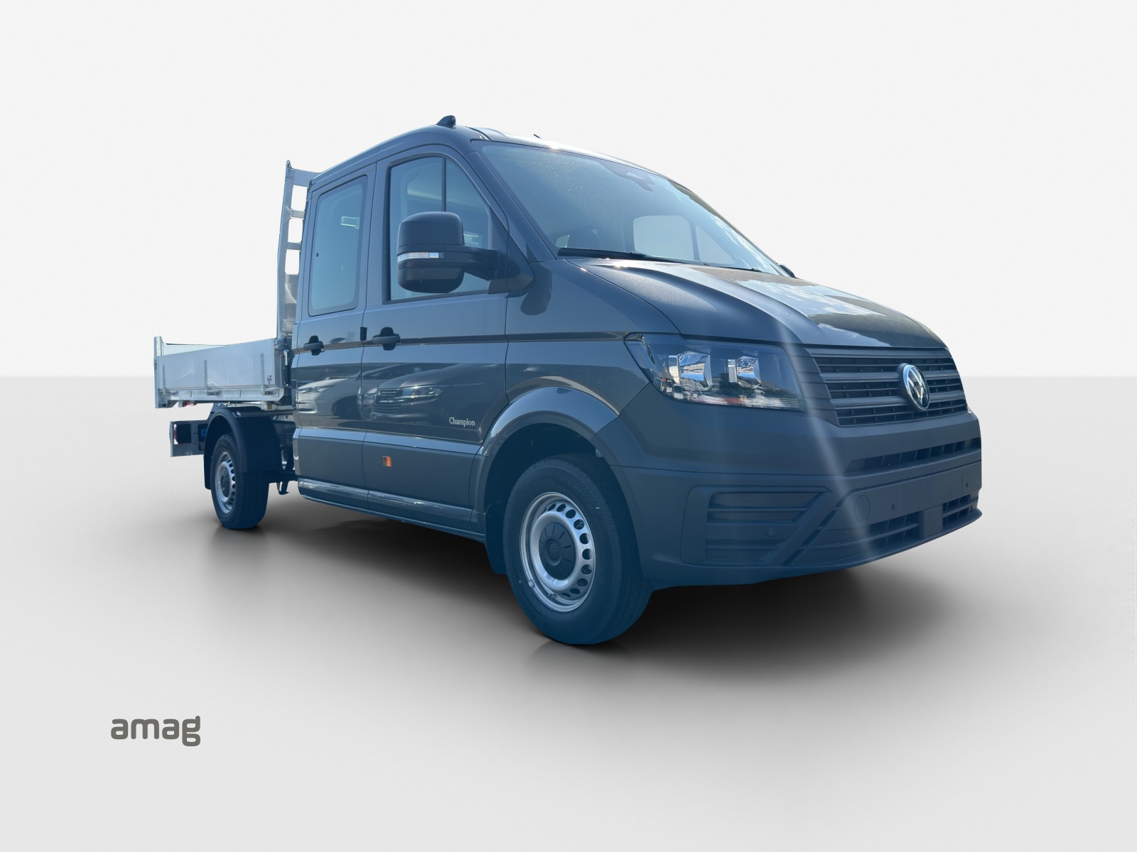 VW Crafter 35 2.0 BiTDI Kipp./Prits./Koffer+Heb. Champion L3 A-image-2