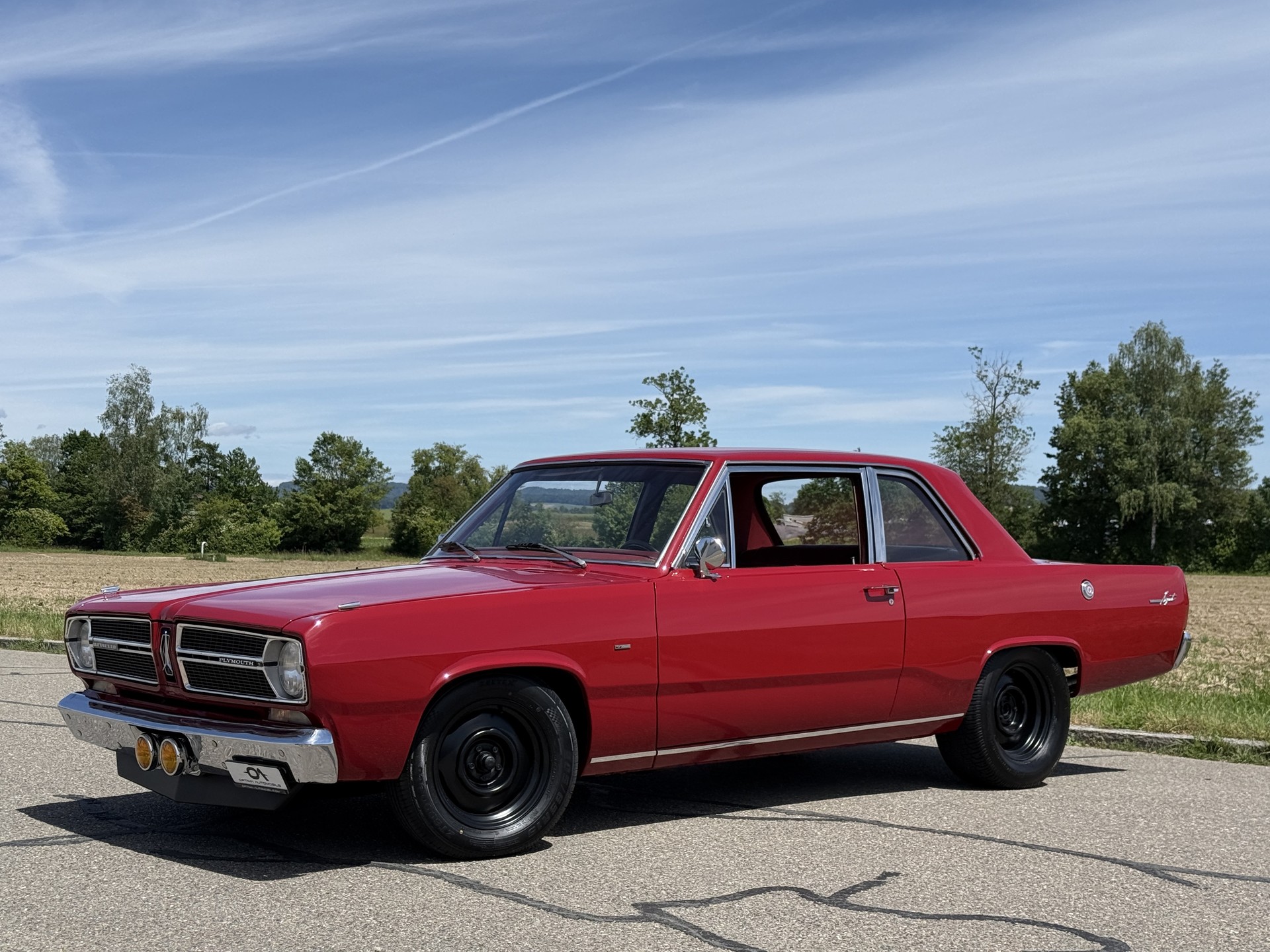 PLYMOUTH Valiant Signet 2-door 273ci 4bbl V8 - *EXTREM SELTENER 2-DOOR VALIANT V8* - *CH-FAHRZEUG* - *VETERAN-MFK BIS 2031*-showroom-element-3