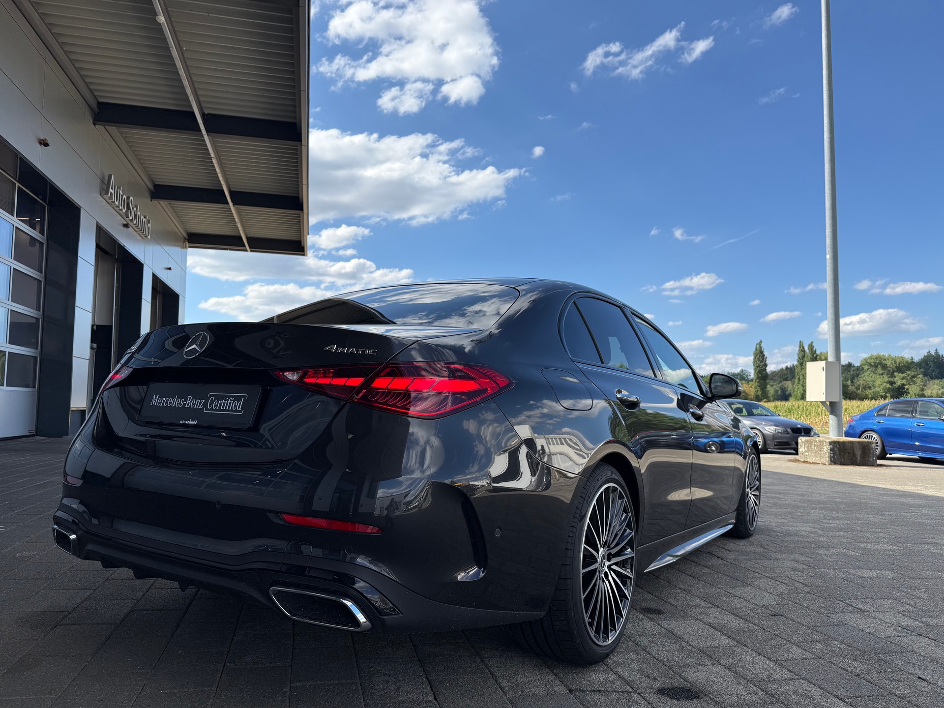 MERCEDES-BENZ C 220 d AMG Line 4 Matic Swiss Star-image-2