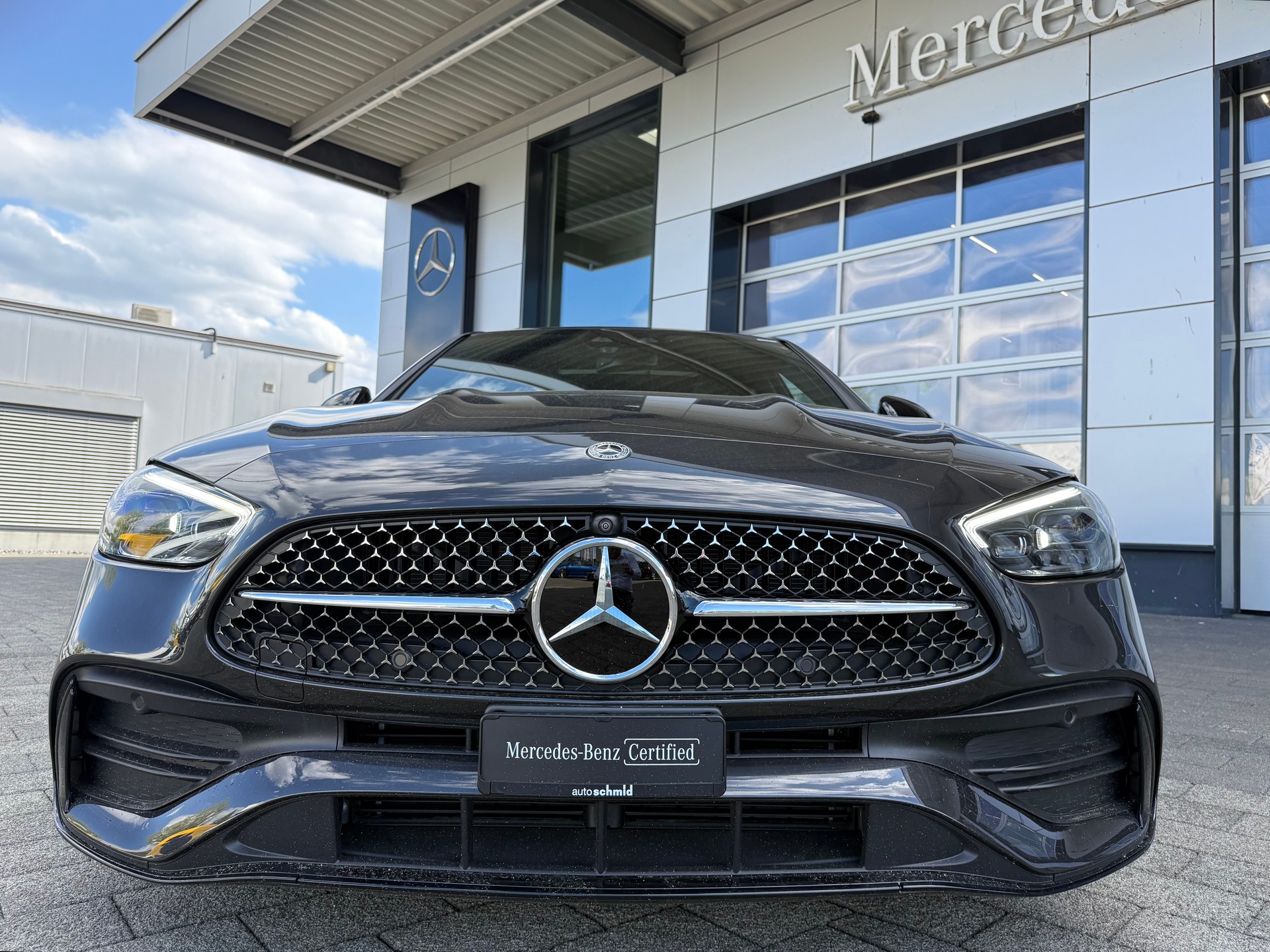 MERCEDES-BENZ C 220 d AMG Line 4 Matic Swiss Star-image-1