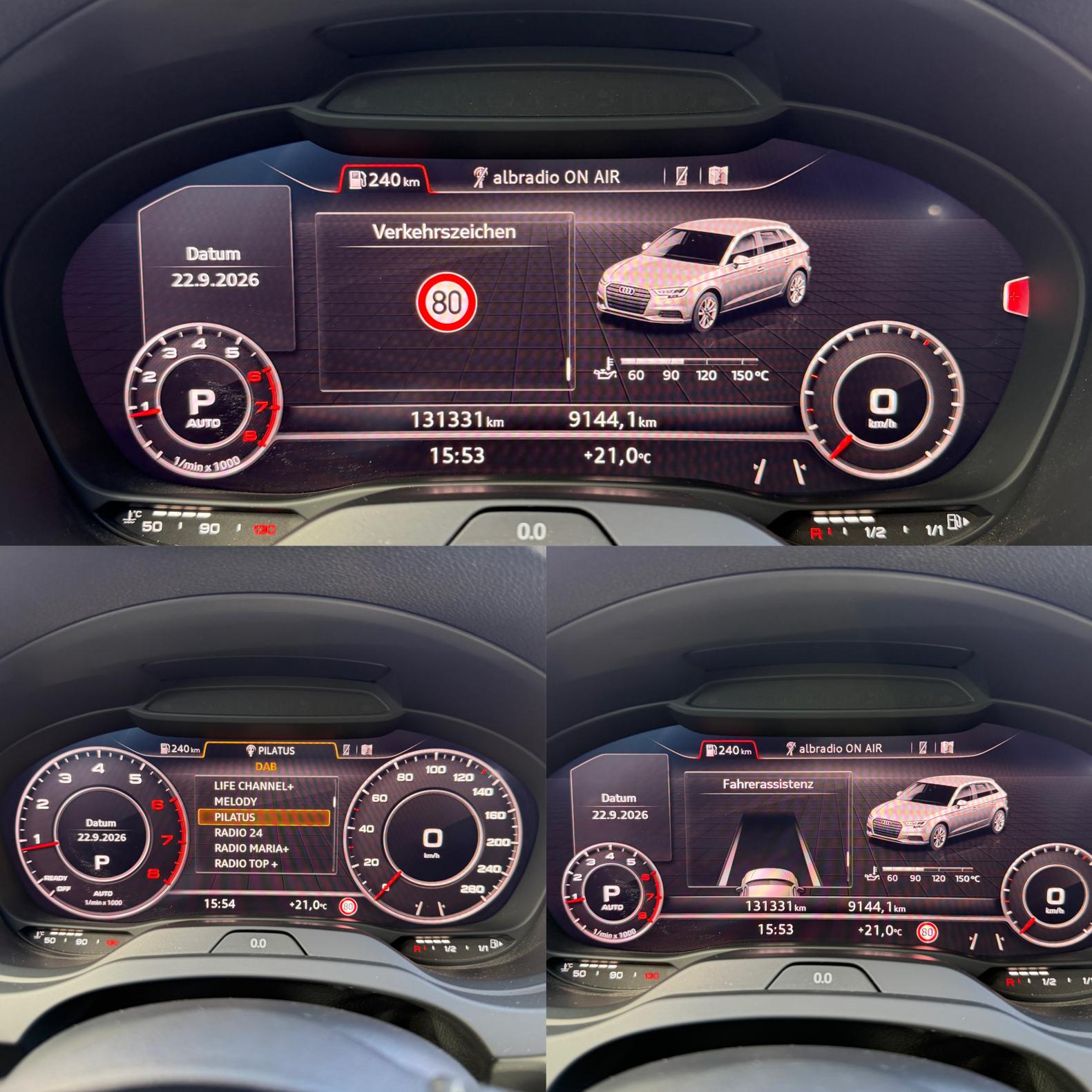 AUDI A3 Sportback 2.0 TFSI Sport quattro S-tronic *CH Fahrzeug*-image-12