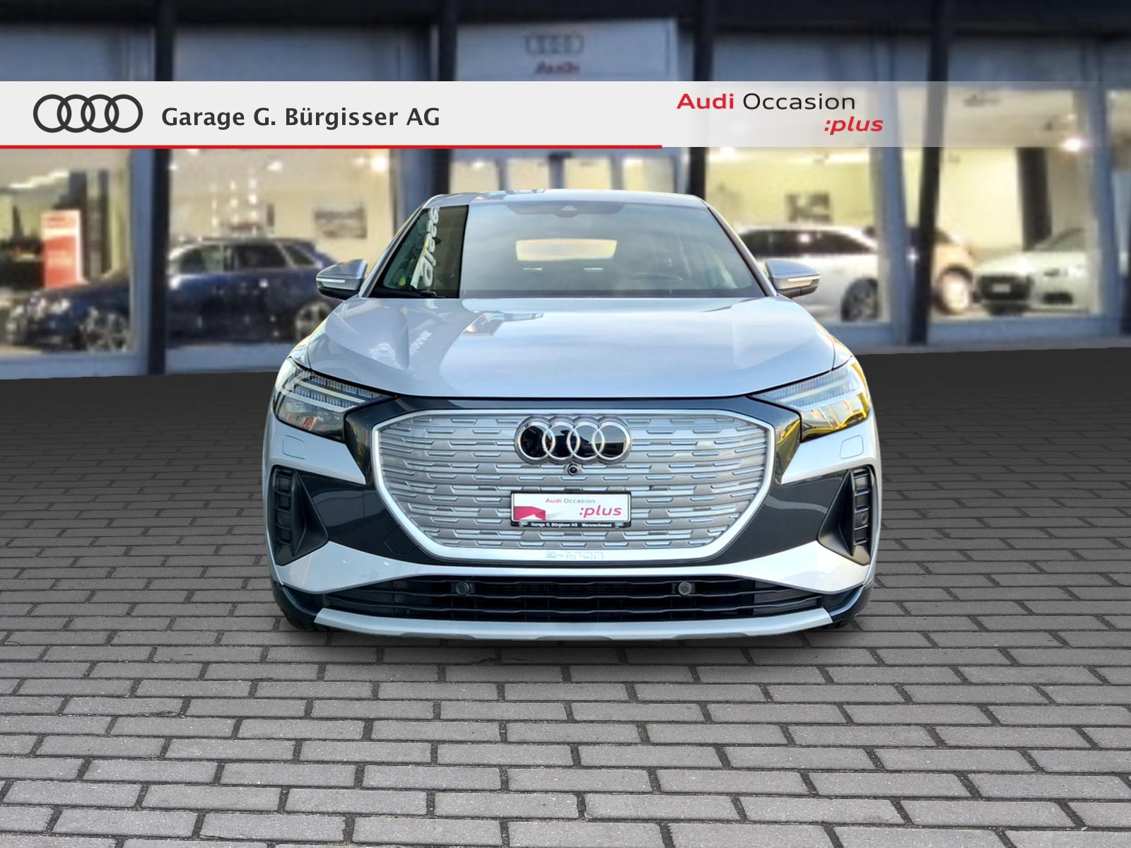 AUDI Q4 Sportback e-tron 45 quattro Florettsilber Metallic-image-1
