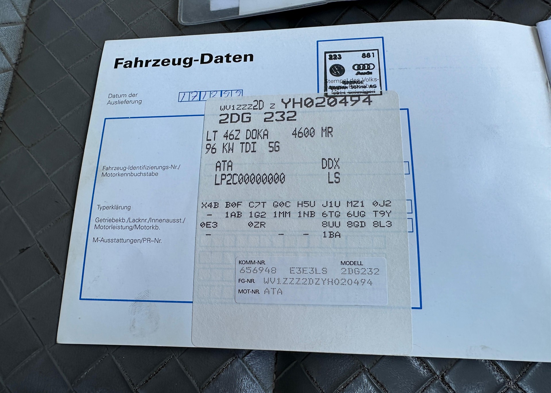 VW LT 46 2.8TDI Duo Doppelkabine 3 Seiten Kipper-image-11