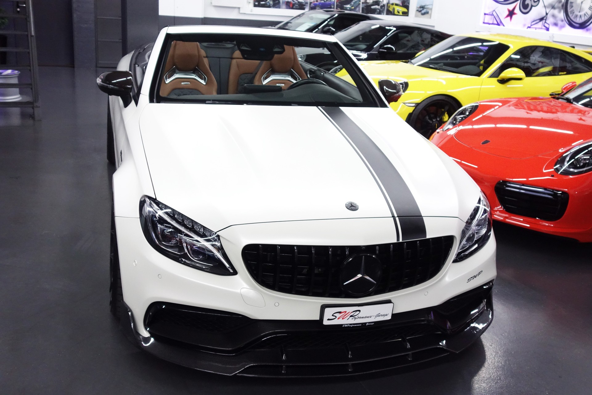 MERCEDES-BENZ C 63 S CABRIO AMG EDITION 1 SPEEDSHIFT 510PS VOSSEN PERL MATT. CH-FZ-image-11