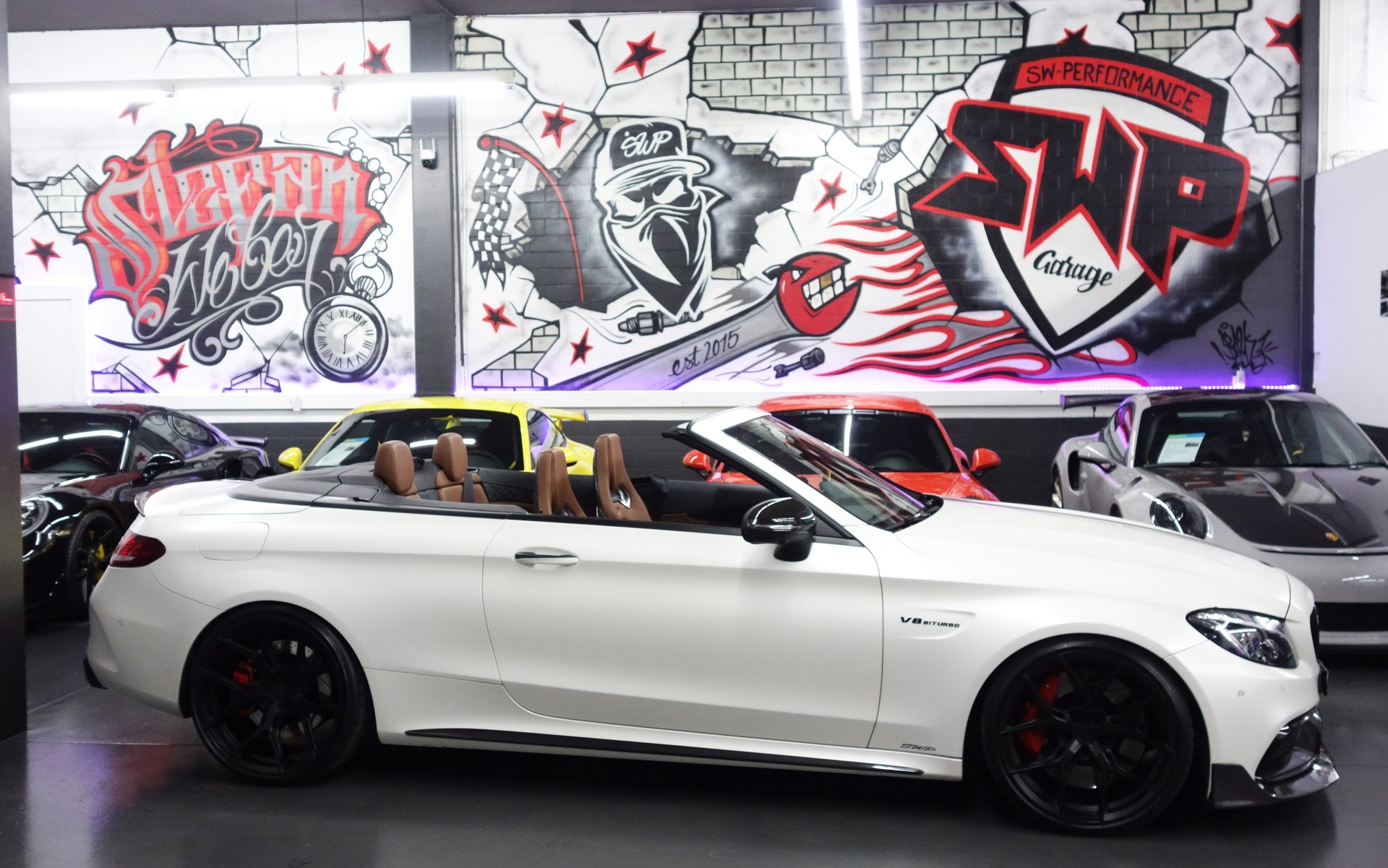 MERCEDES-BENZ C 63 S CABRIO AMG EDITION 1 SPEEDSHIFT 510PS VOSSEN PERL MATT. CH-FZ-image-12