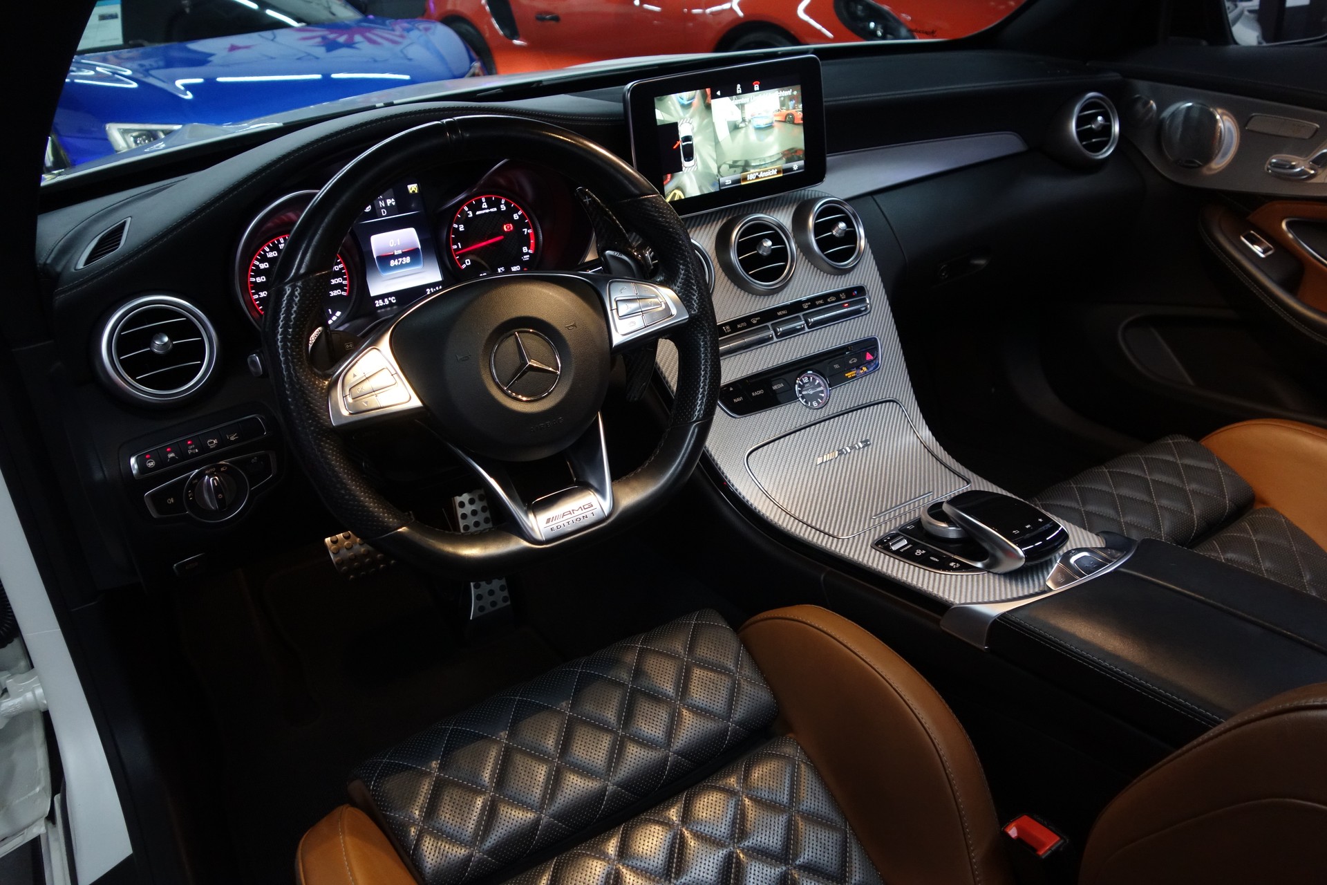 MERCEDES-BENZ C 63 S CABRIO AMG EDITION 1 SPEEDSHIFT 510PS VOSSEN PERL MATT. CH-FZ-image-23