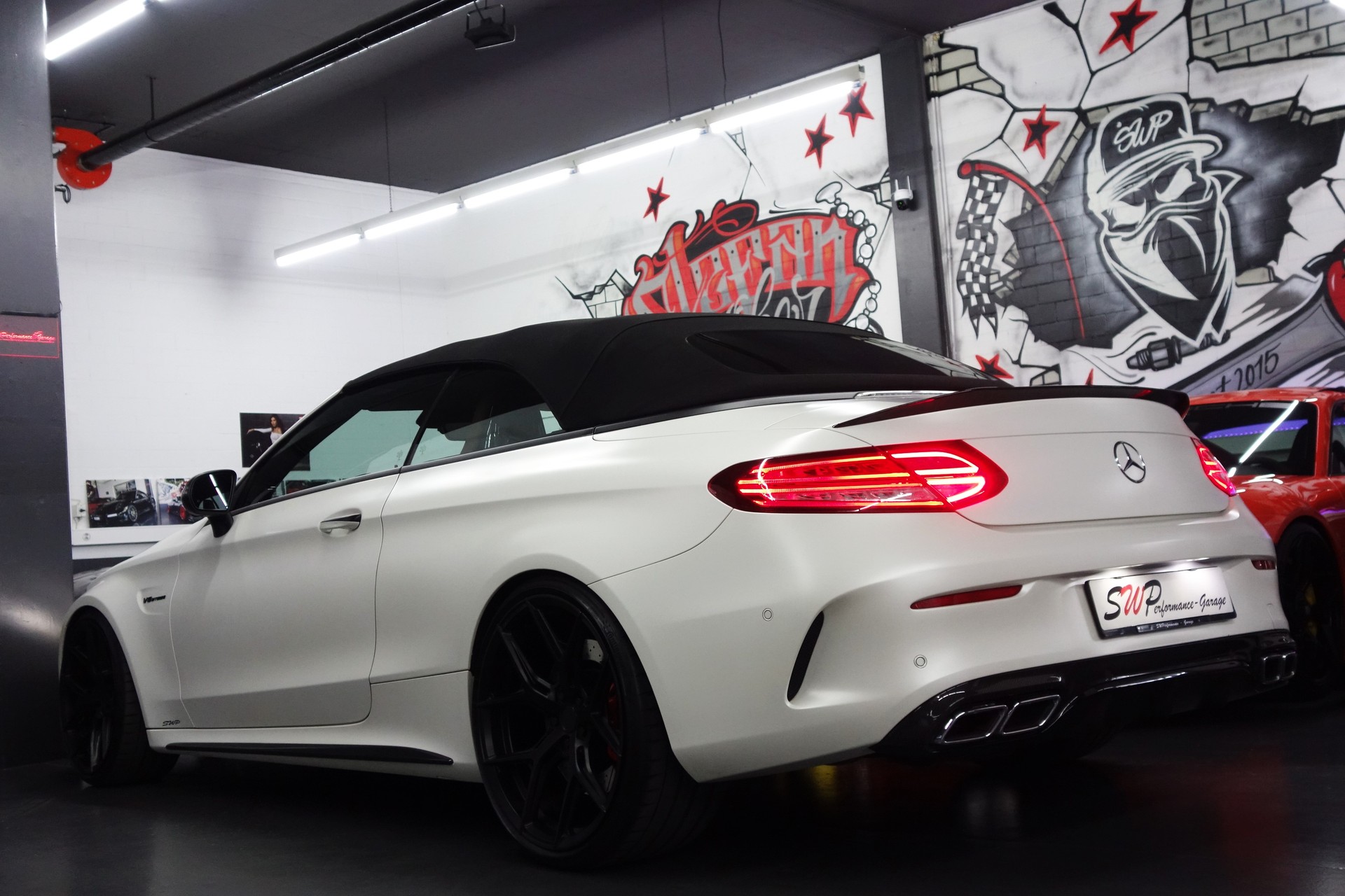 MERCEDES-BENZ C 63 S CABRIO AMG EDITION 1 SPEEDSHIFT 510PS VOSSEN PERL MATT. CH-FZ-image-8