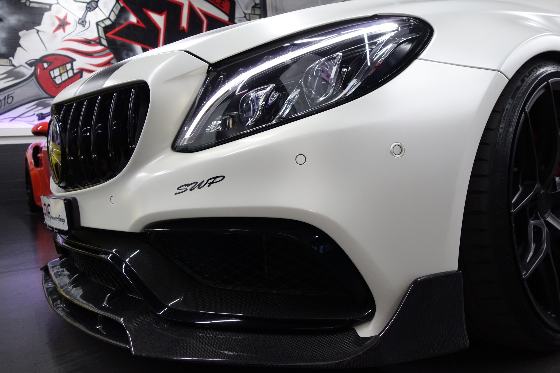 MERCEDES-BENZ C 63 S CABRIO AMG EDITION 1 SPEEDSHIFT 510PS VOSSEN PERL MATT. CH-FZ-image-5