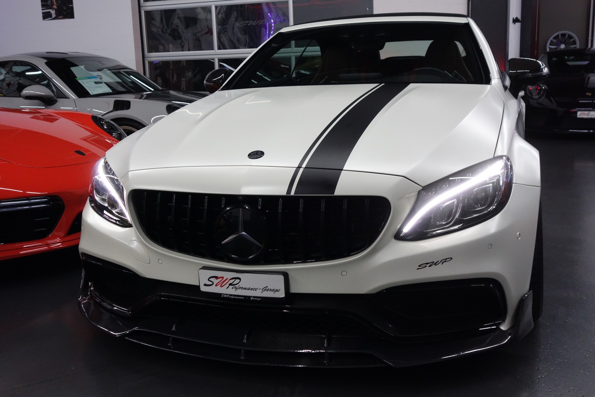 MERCEDES-BENZ C 63 S CABRIO AMG EDITION 1 SPEEDSHIFT 510PS VOSSEN PERL MATT. CH-FZ-image-2