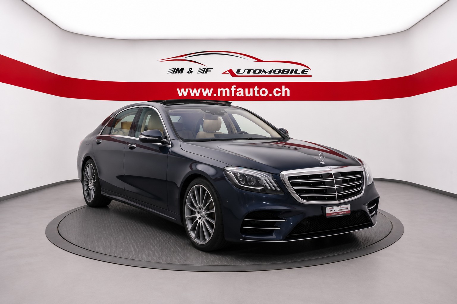MERCEDES-BENZ S 400 d AMG Line 4matic lang CH FAHRZEUG-image-1