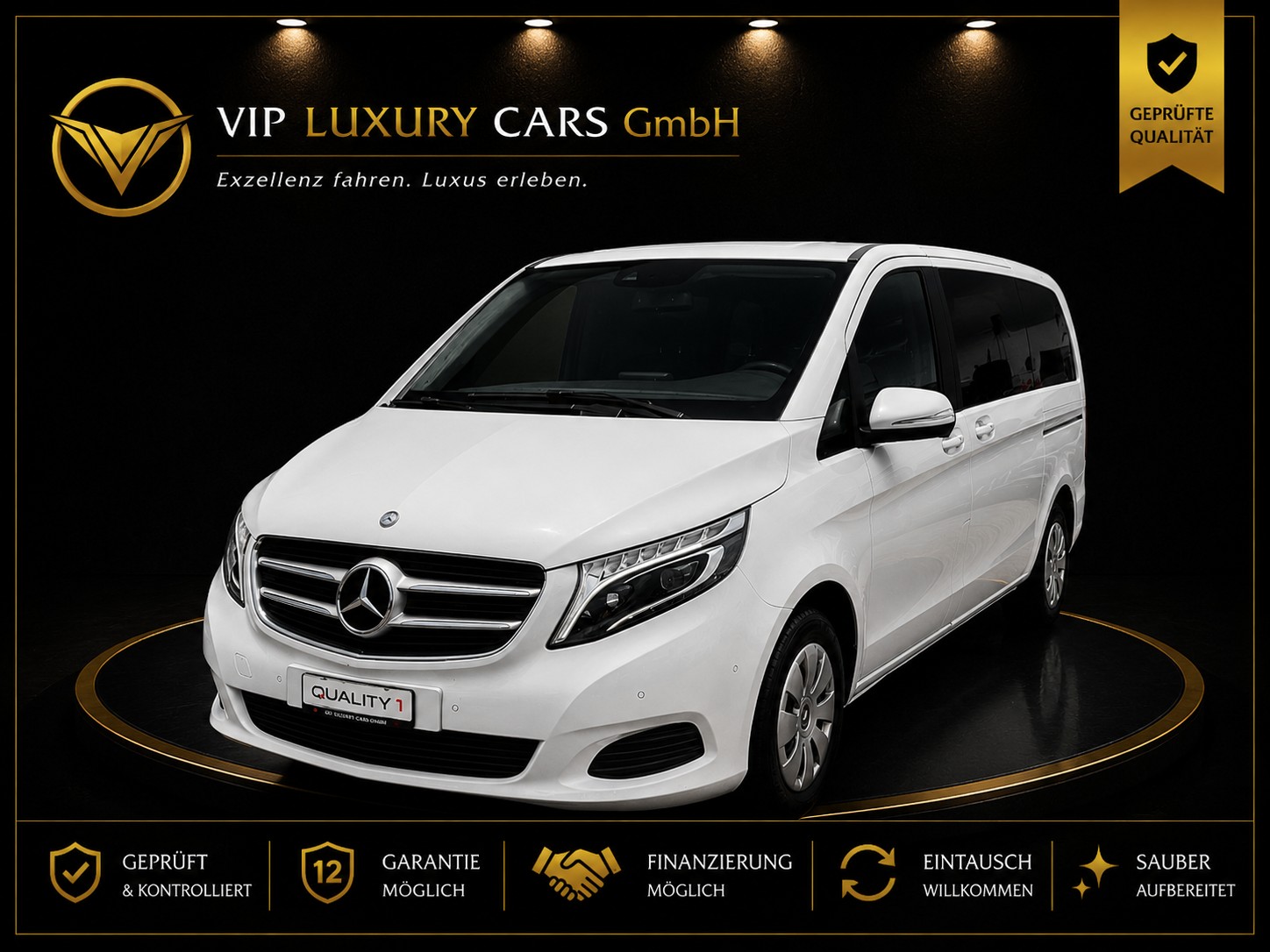 MERCEDES-BENZ V 220 d Avantgarde kompakt 7G-Tronic 6 Plätze-image-0