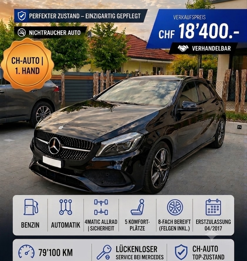 MERCEDES-BENZ A 220 AMG Line 4m-image-0