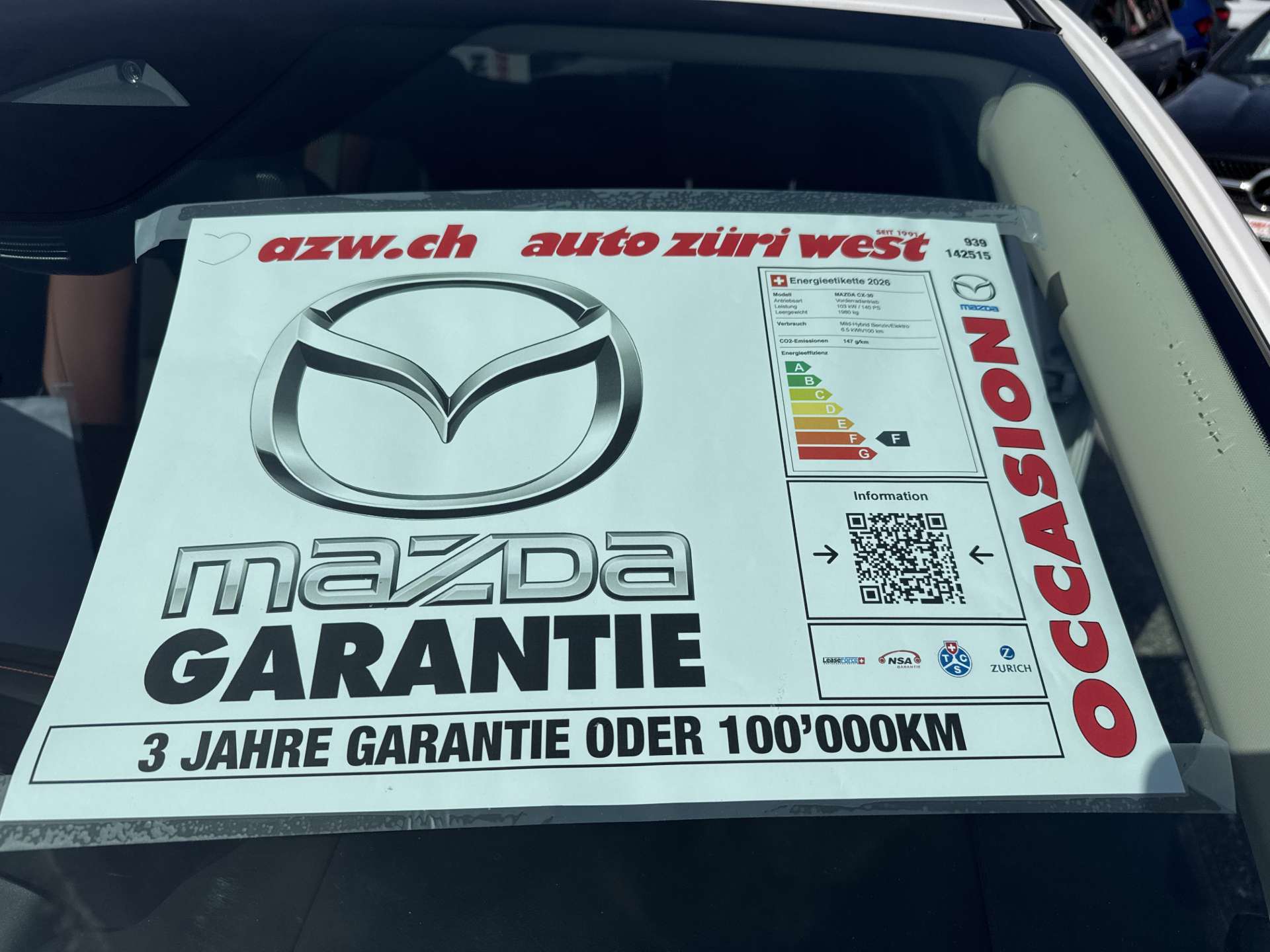 MAZDA CX-30 SKYACTIV-G 140 MHEV Nagisa Automat-image-3
