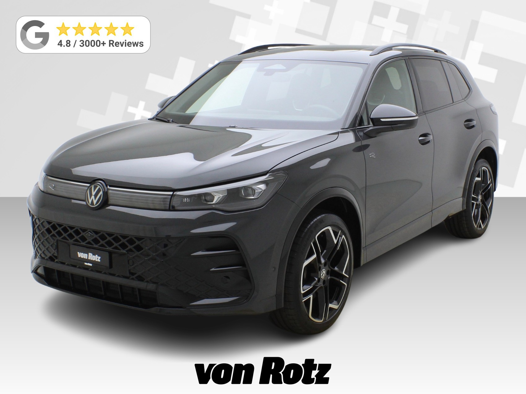 VW Tiguan 2.0 TSI DSG R-Line Black Style 4Motion **VW Werksgarantie bis 12/2030**-image-0