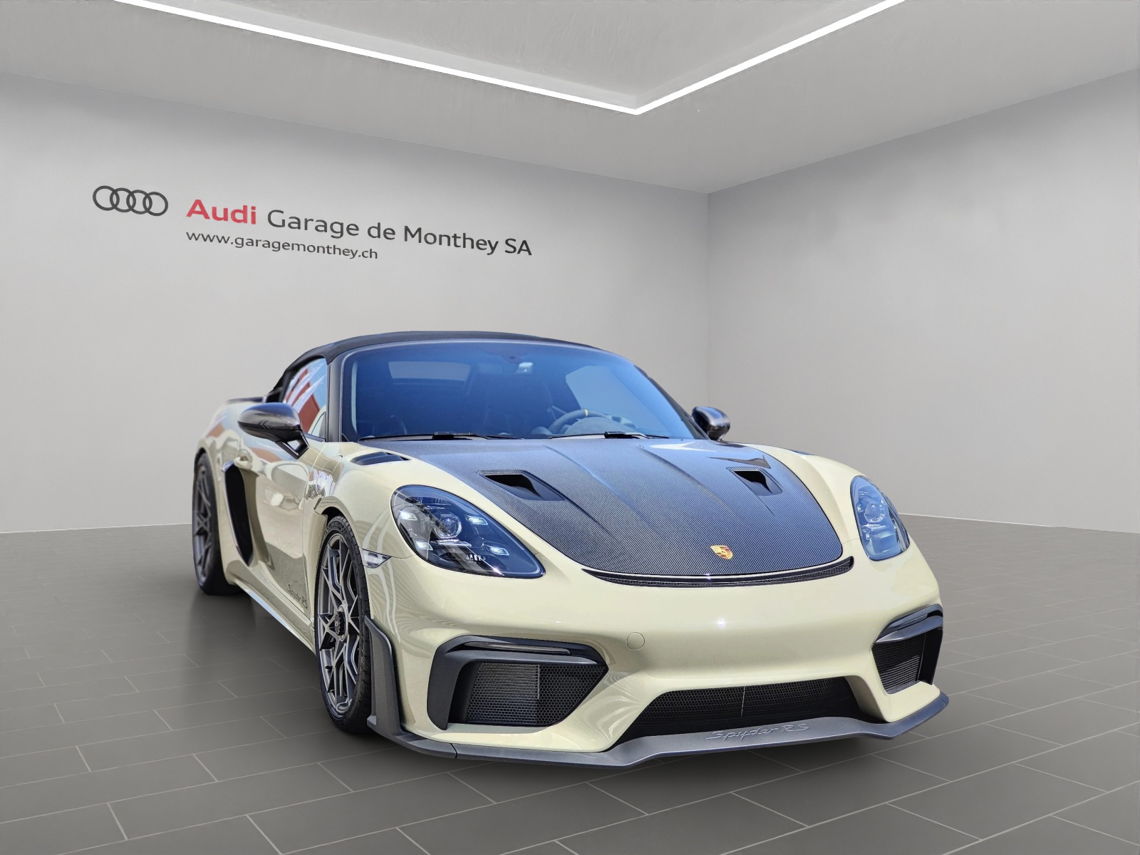 PORSCHE 718 Spyder RS PDK Weissach / Couleur PTS-image-2