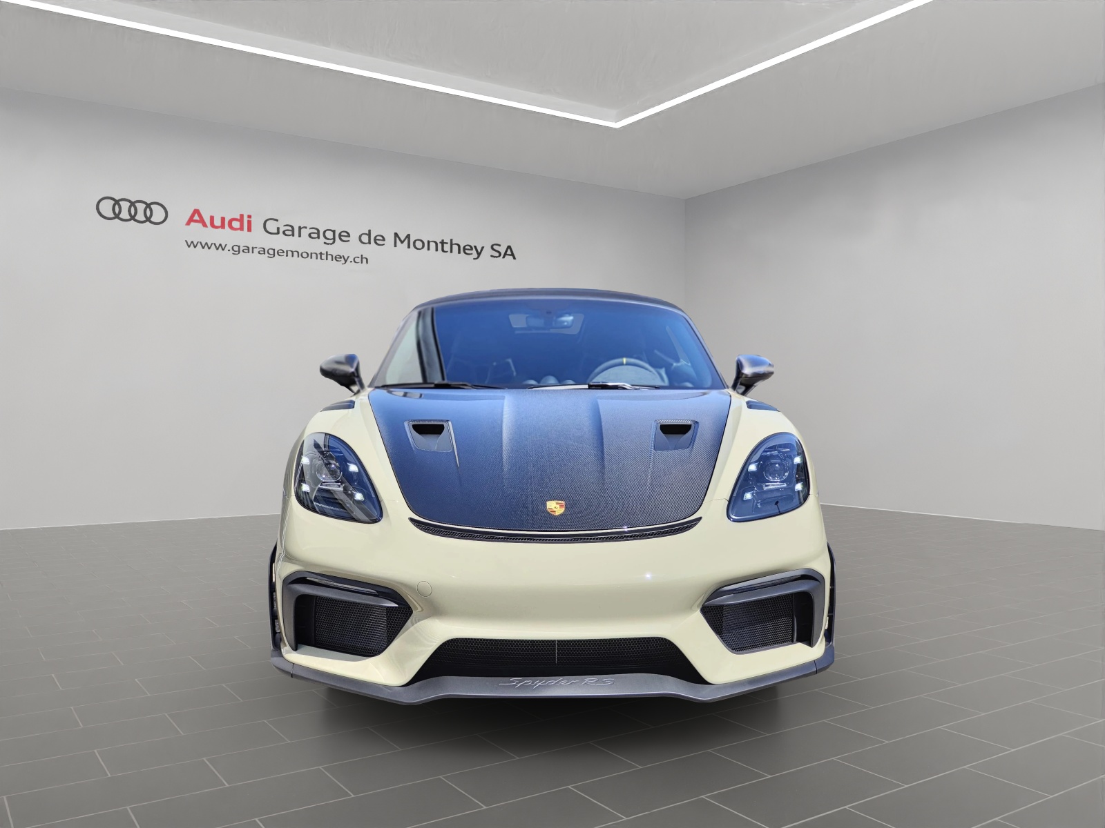 PORSCHE 718 Spyder RS PDK Weissach / Couleur PTS-image-1