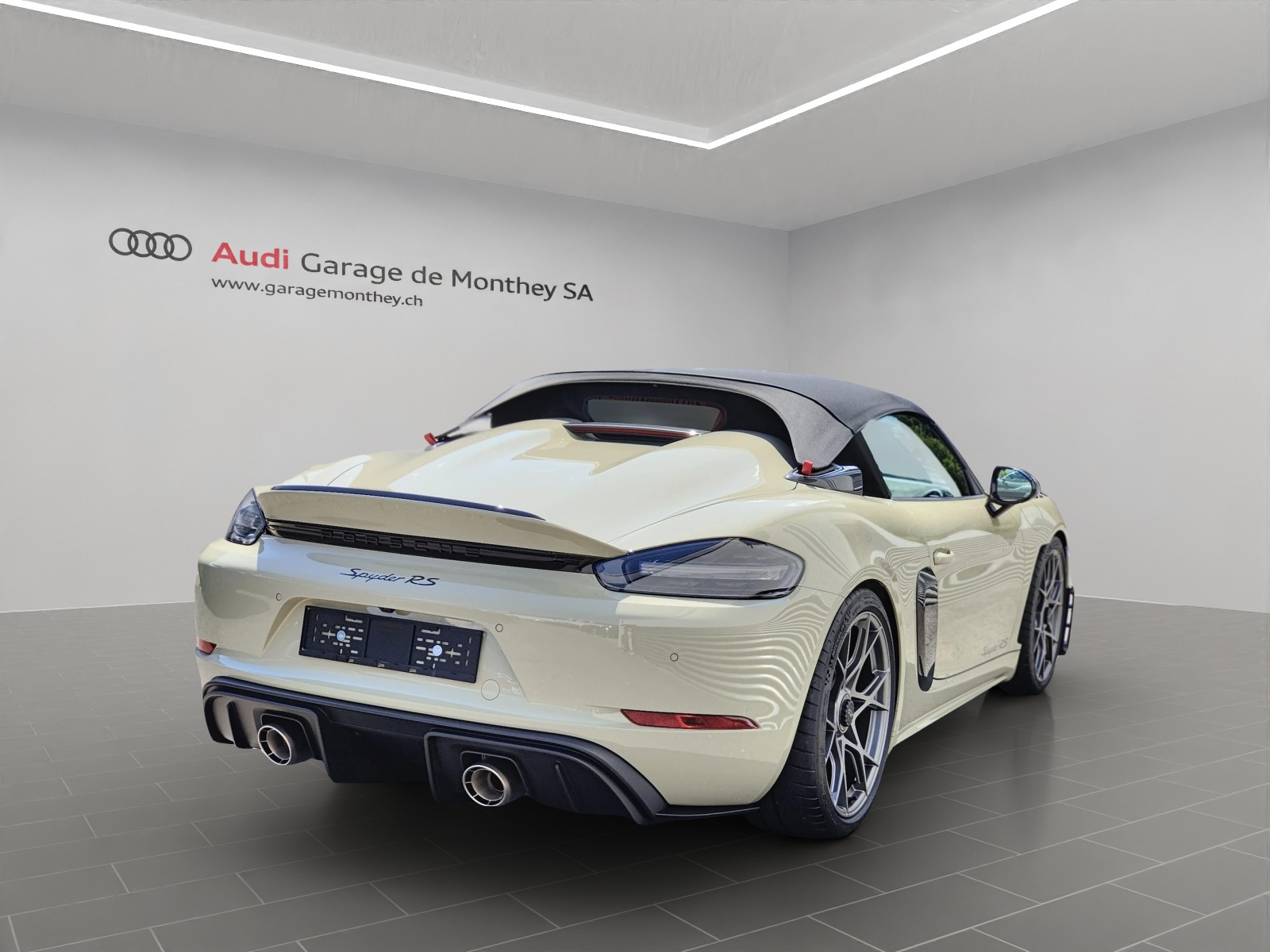 PORSCHE 718 Spyder RS PDK Weissach / Couleur PTS-image-3
