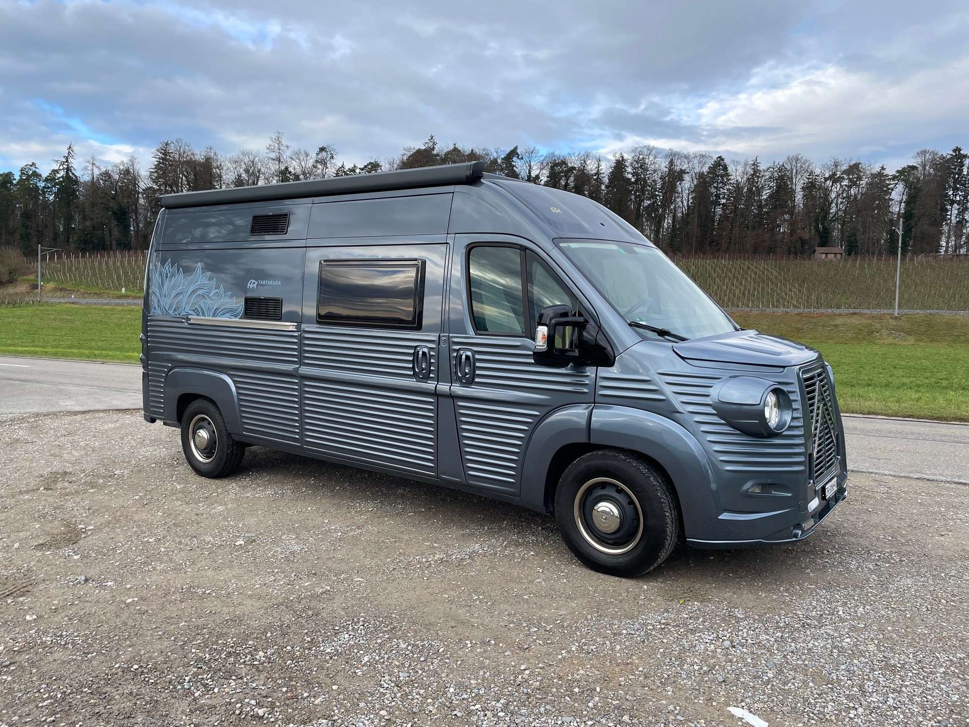 CI CARAVANSINTERNATIONAL Kyros 5 EVO mit Citroen Type H Bodykit-showroom-element-1